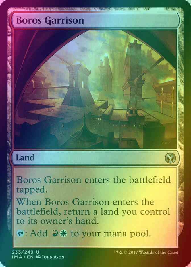 Boros garrison 233 – Magic Boros Garrison [233] [Iconic Masters] [Foil]