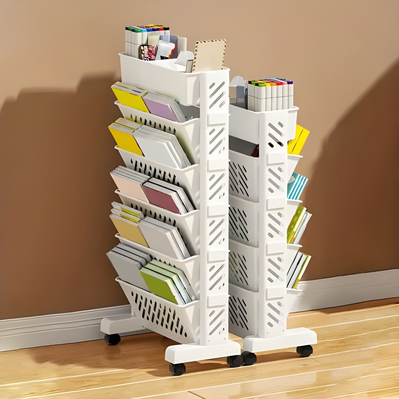 Catterton Moveble Bookcase Storage Organizer????{Big Size}