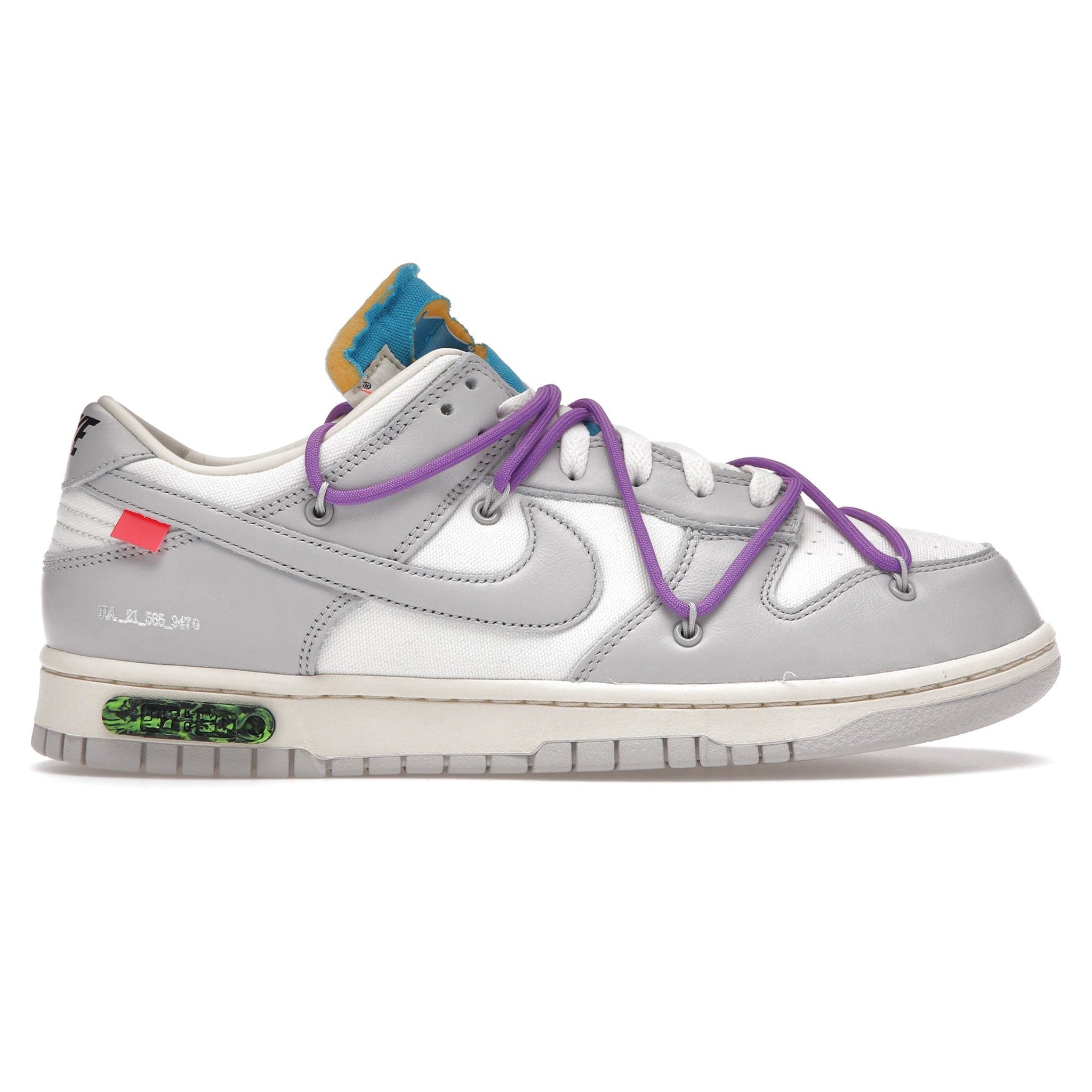 Nike x Off White Dunk Low Lot 47 – Grey
