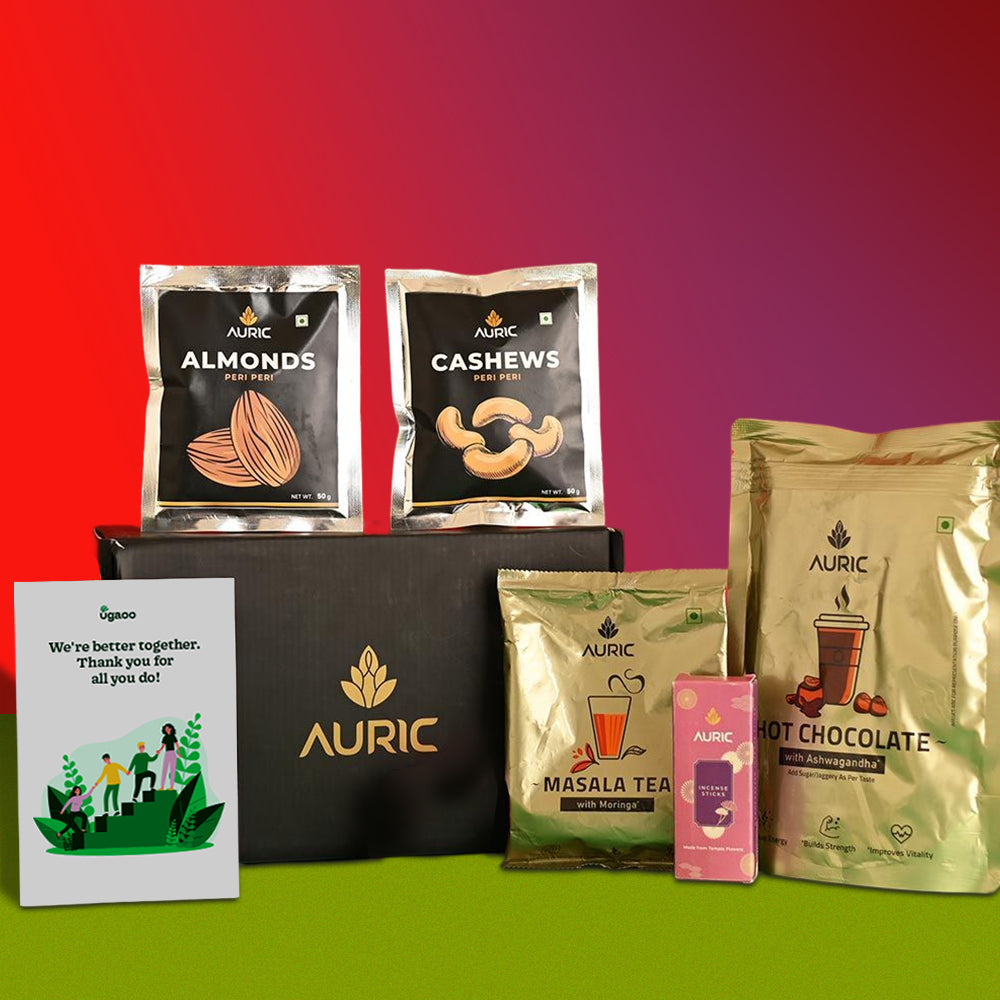 Ugaoo Philodendron Brasil Plant and Auric Budget Box - view 3