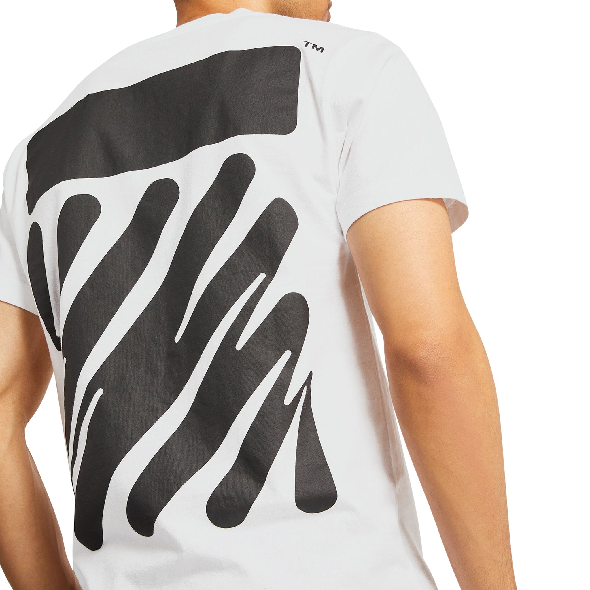 Off-White Waves Diagonals White T Shirt - view 4