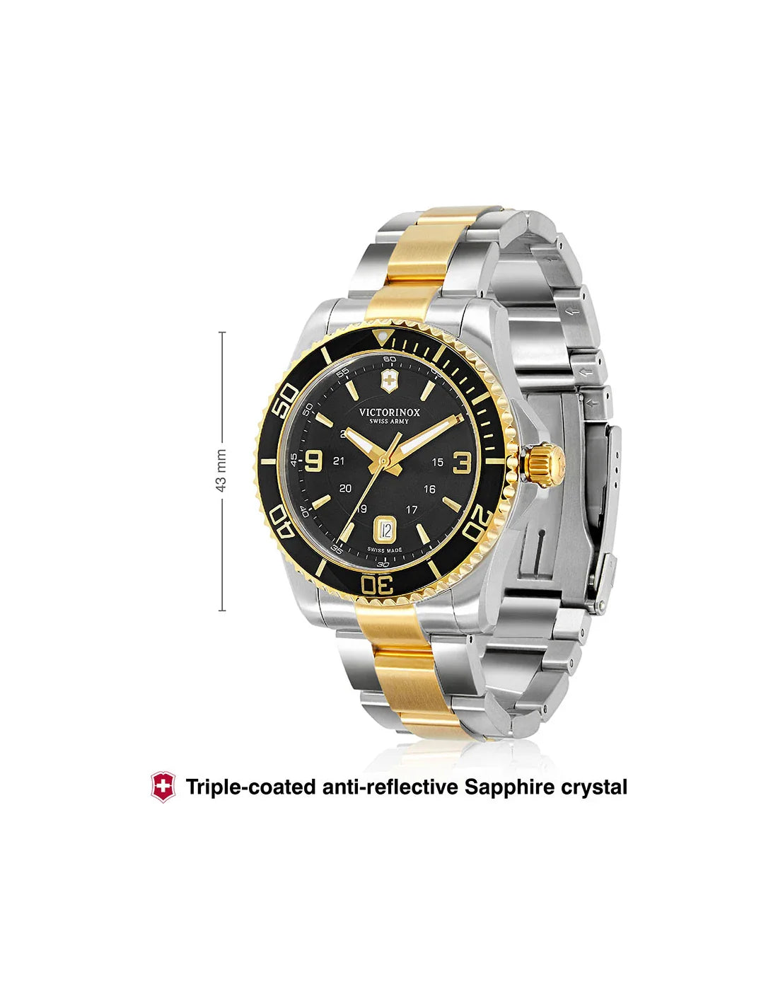 Victorinox Maverick Men Black Dial Men 43mm - view 2