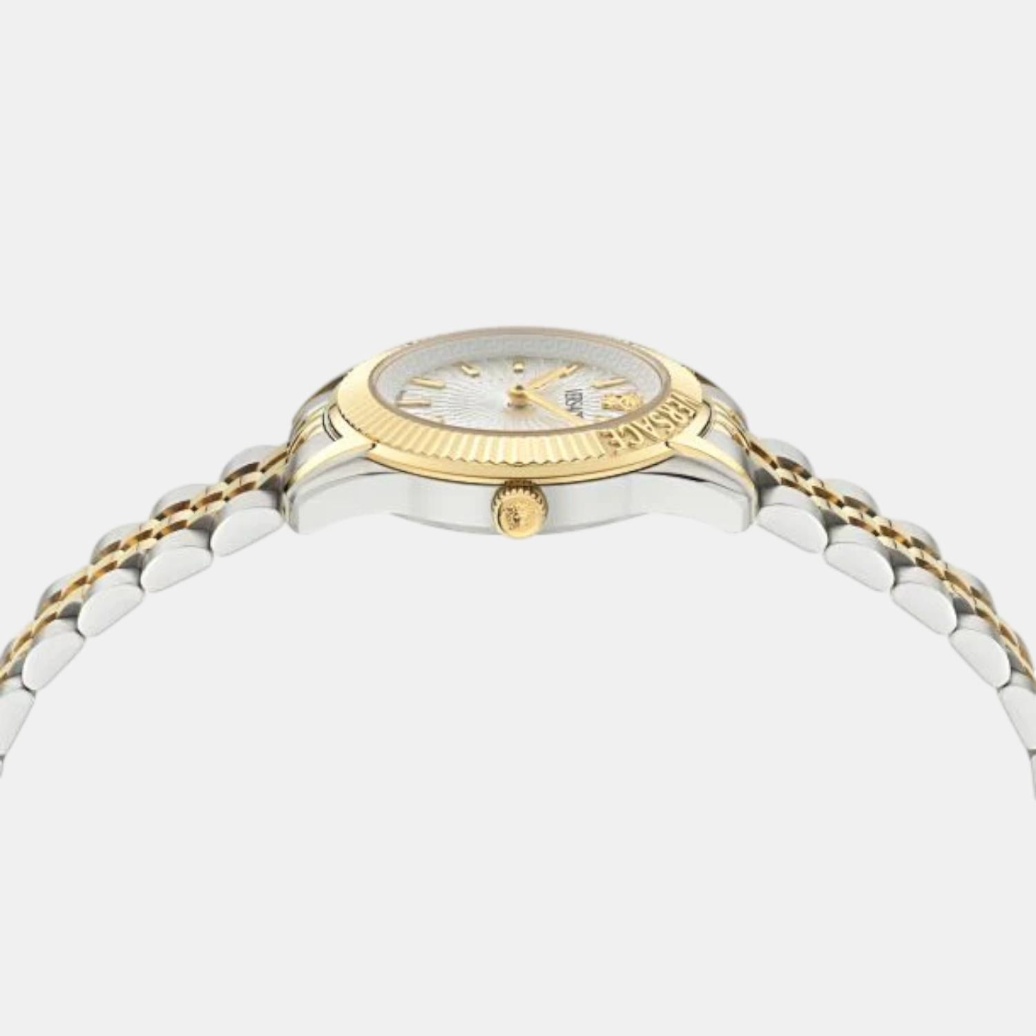Versace Greca Time Women Quartz Silver Dial Analog Stainless Steel Watch VE9CA0224 - view 2