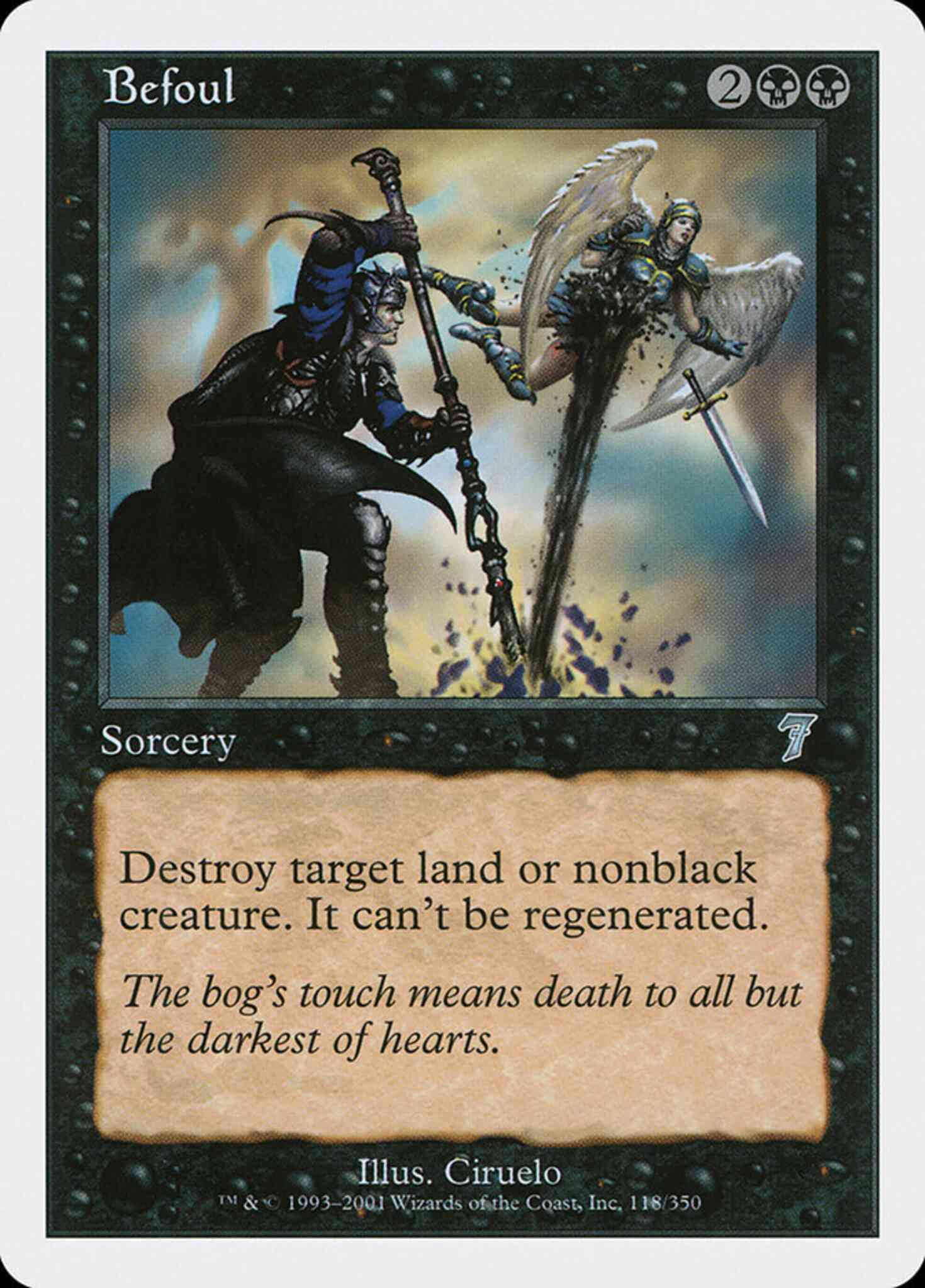 Befoul 118 seventh – Magic Befoul [118] [Seventh Edition] [Non-Foil]