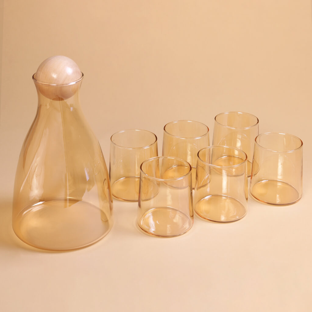 Cpensus Decanter With Glass - Set of 7 - view 4