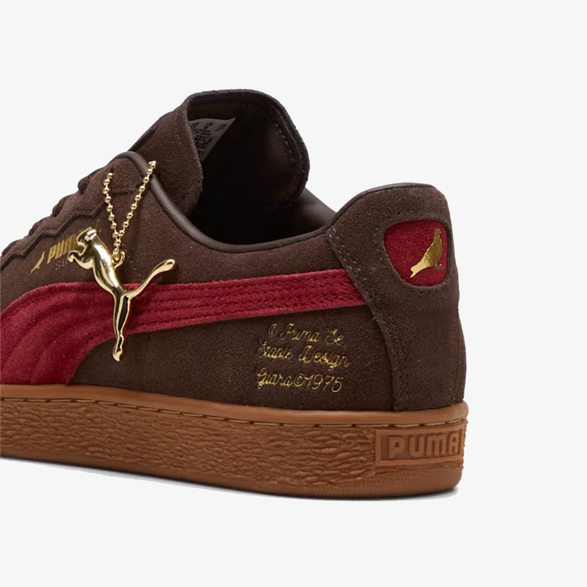 Puma | STAPLE B SUEDE { DARK CHOCOLATE-RHUBARB - view 4