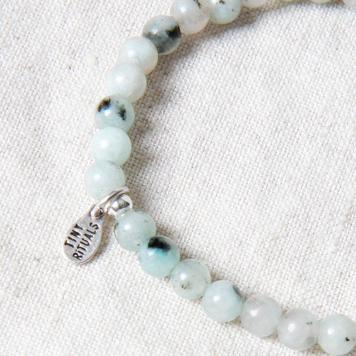 Tiny Rituals Kiwi Jasper Energy Bracelet - view 4