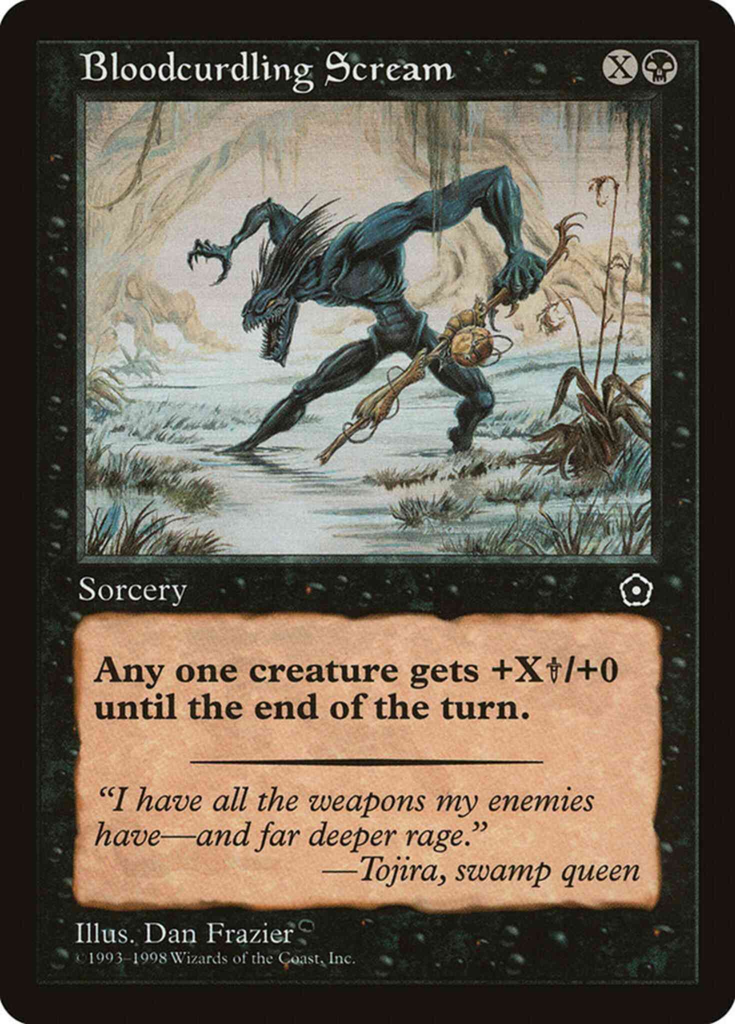 Bloodcurdling scream 63 – Magic Bloodcurdling Scream [63] [Portal Second Age] [Non-Foil]