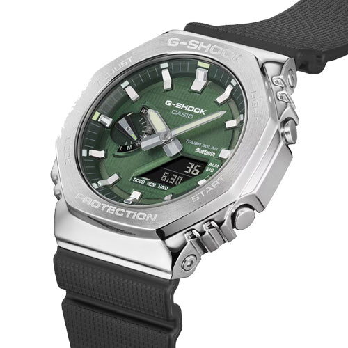 Casio G-Shock G-Steel Green Dial Men 44.4mm G1583 GBM-2100A-1A3 - view 3