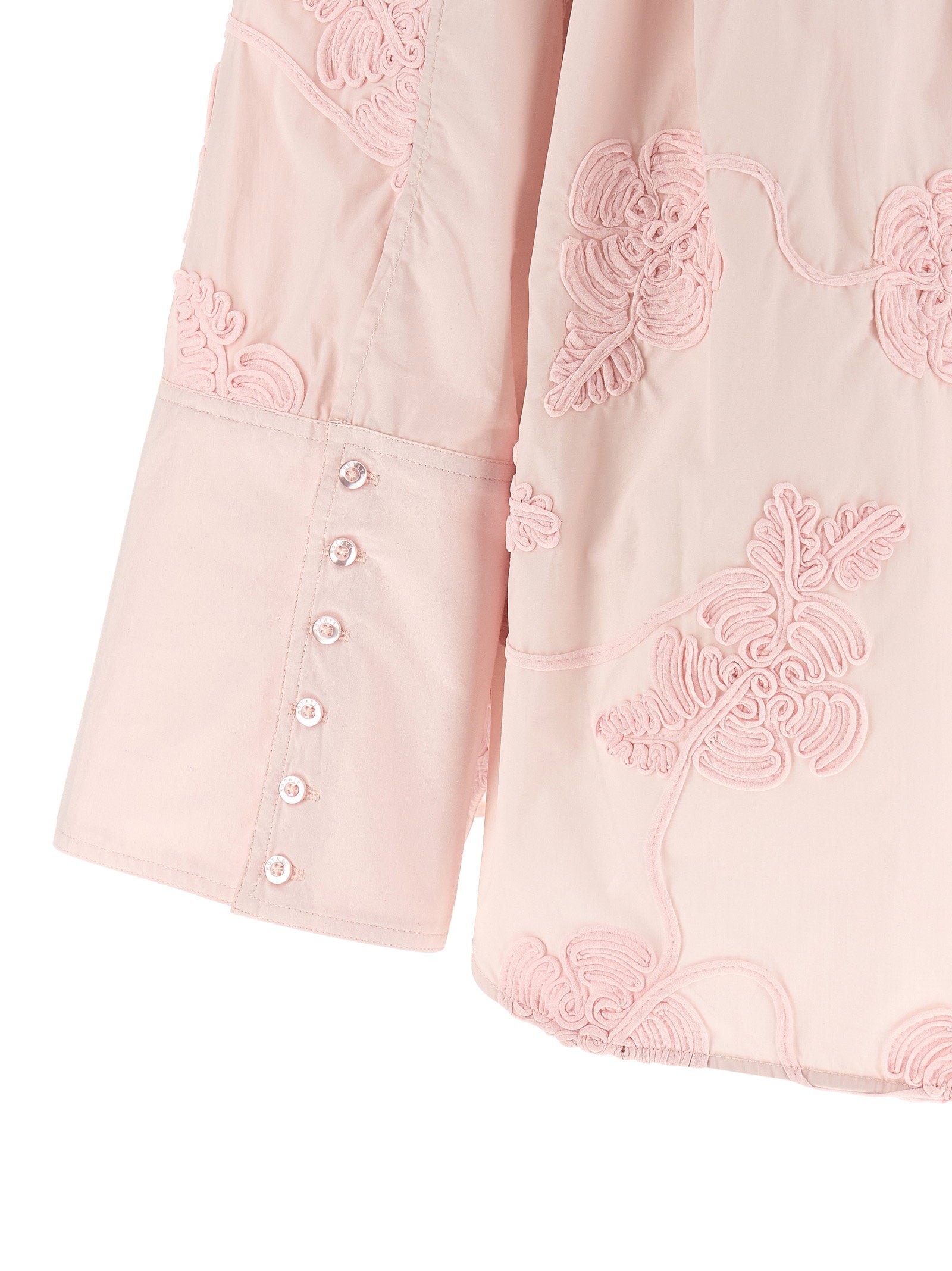 Rotate Birger Christensen Floral Embroidery Shirt - view 4