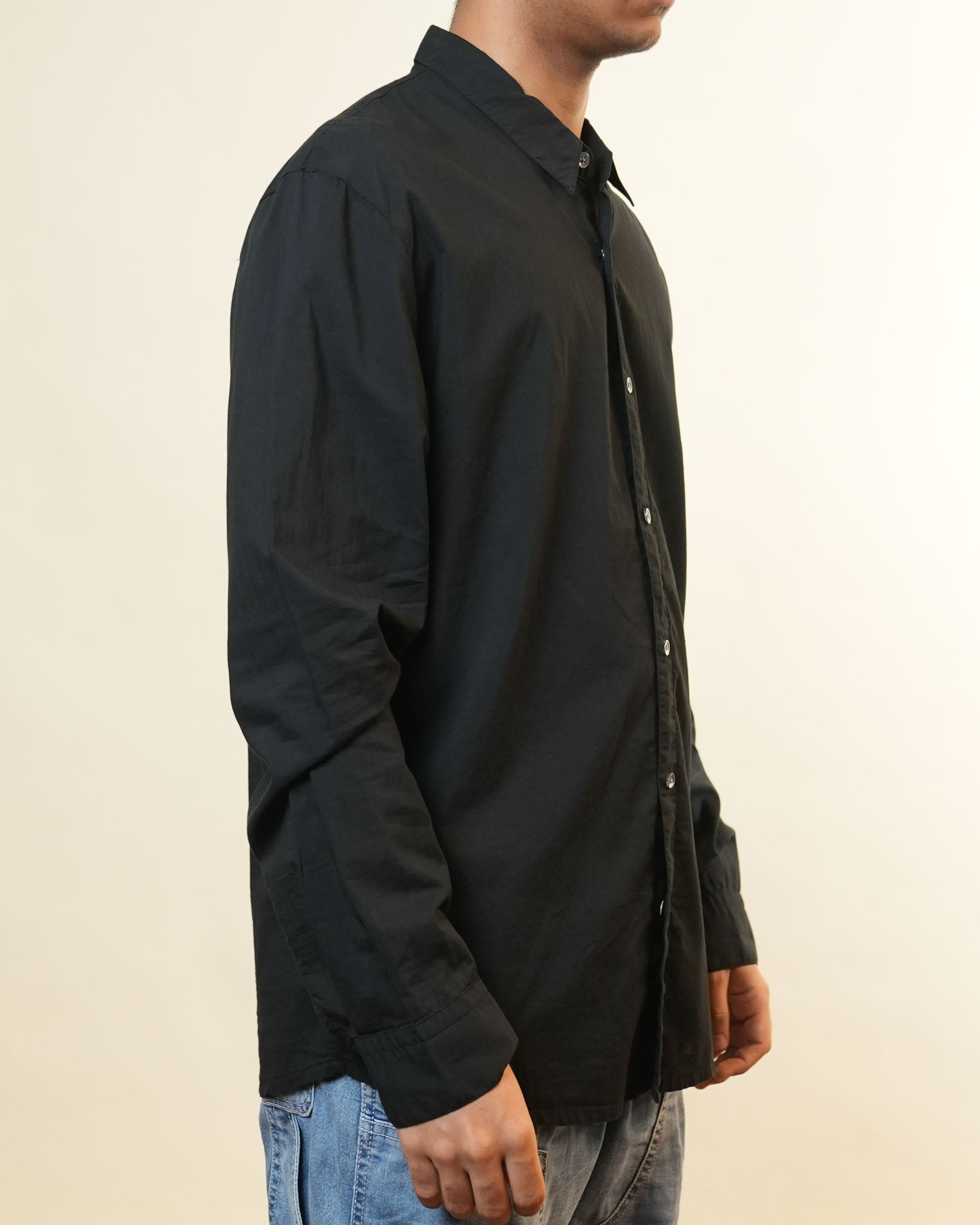 James Perse Black Shirt - view 2