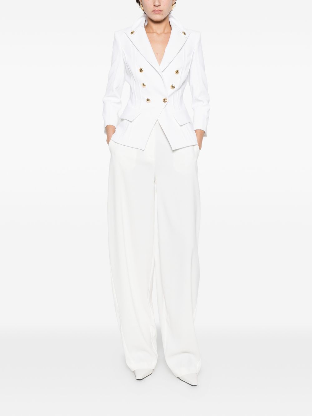 Elisabetta Franchi Wide-leg trousers - view 2