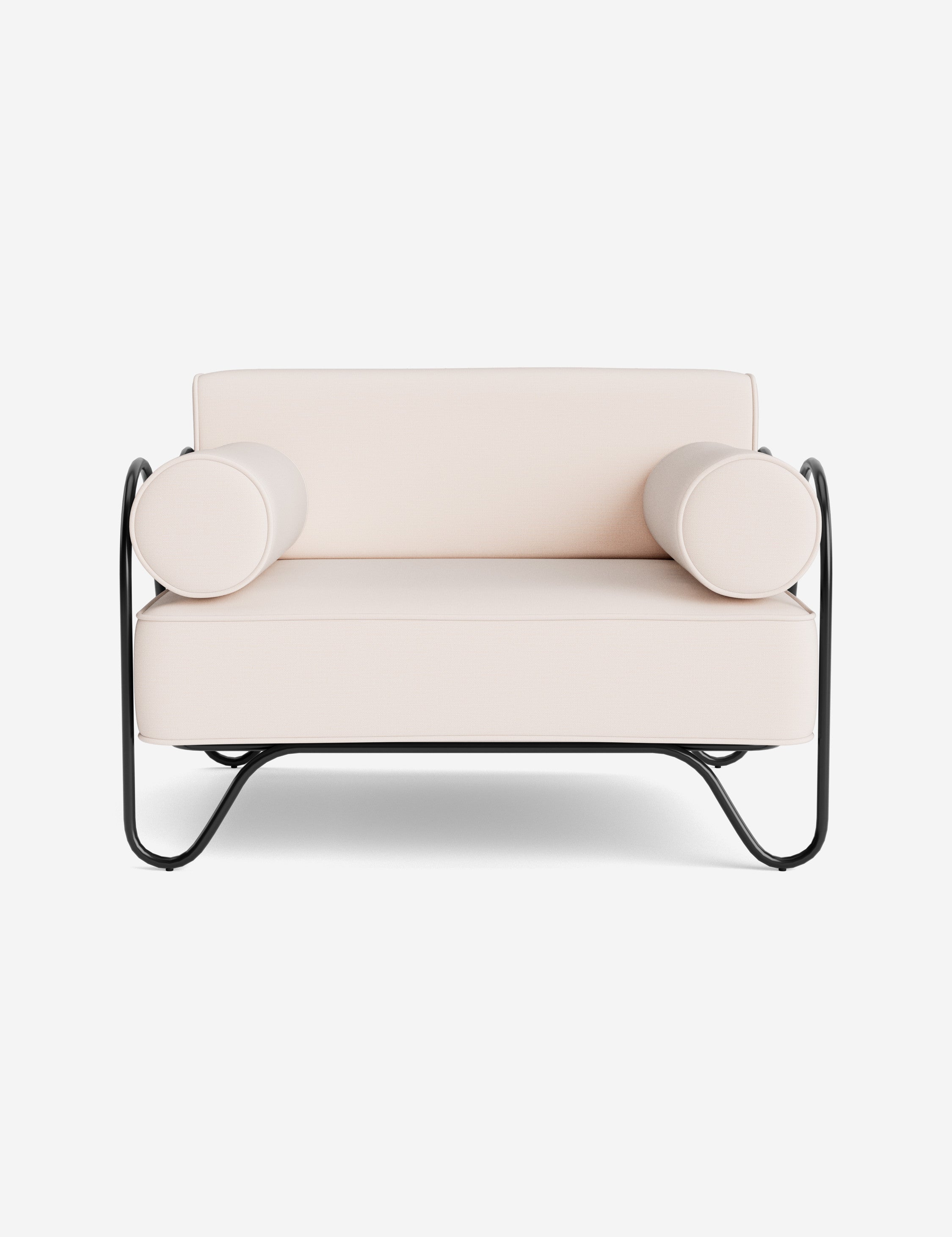 Lulu and Georgia Peggy Outdoor Accent Chair Cushion by Sarah Sherman Samuel - view 7