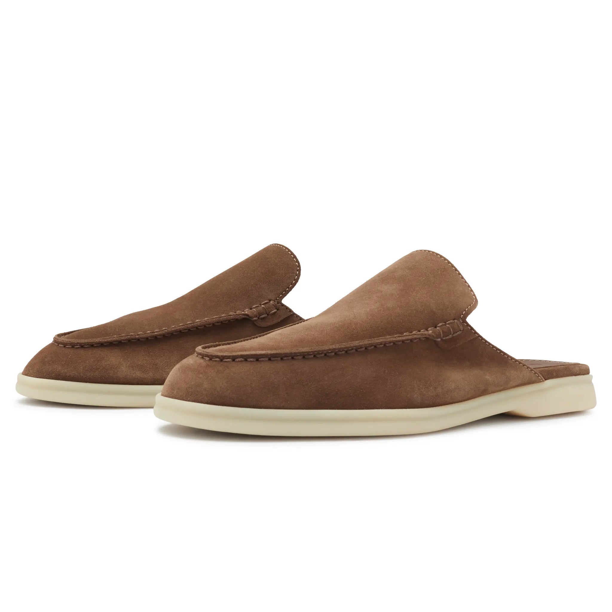 Loro Piana Babouche Walk Suede Reikan Loafers - view 2
