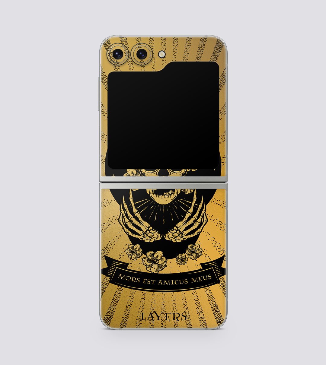 Samsung Galaxy Z Flip 6 Golden Skull