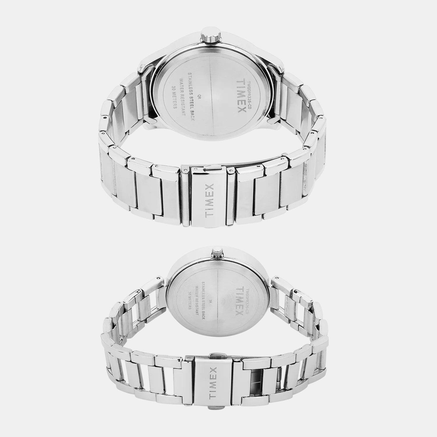 Timex Fashion Couple Quartz Tiffany Blue Dial Multi-Function Stainless Steel Watch TW00PR326 - view 4