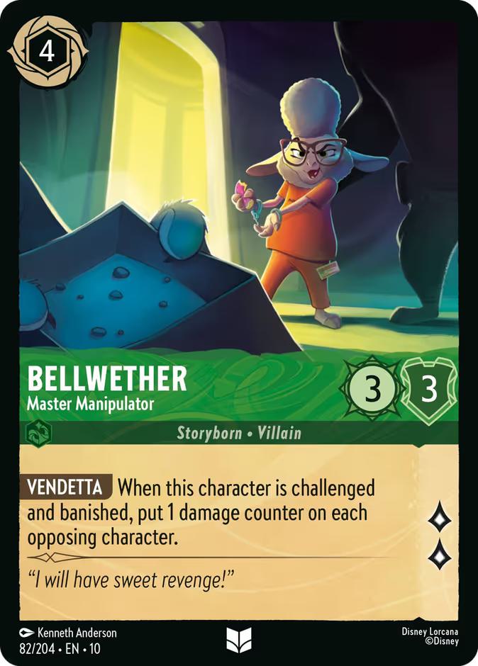 Lorcana Bellwether - Master Manipulator - 82/204 [Whispers in the Well] [Non-Foil]