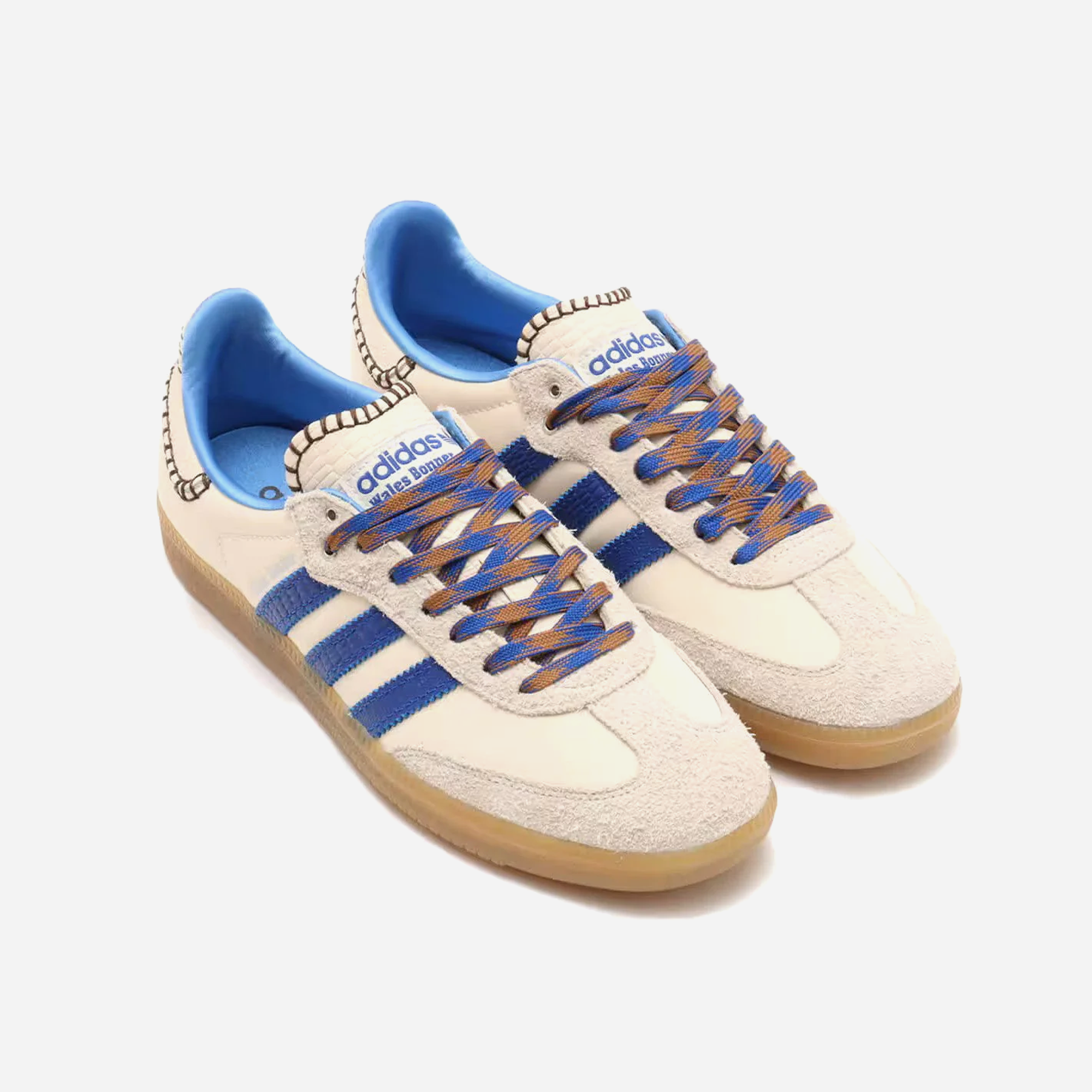 Adidas Wales Bonner x Samba Nylon 'Wonder Clay Royal Blue' - view 2