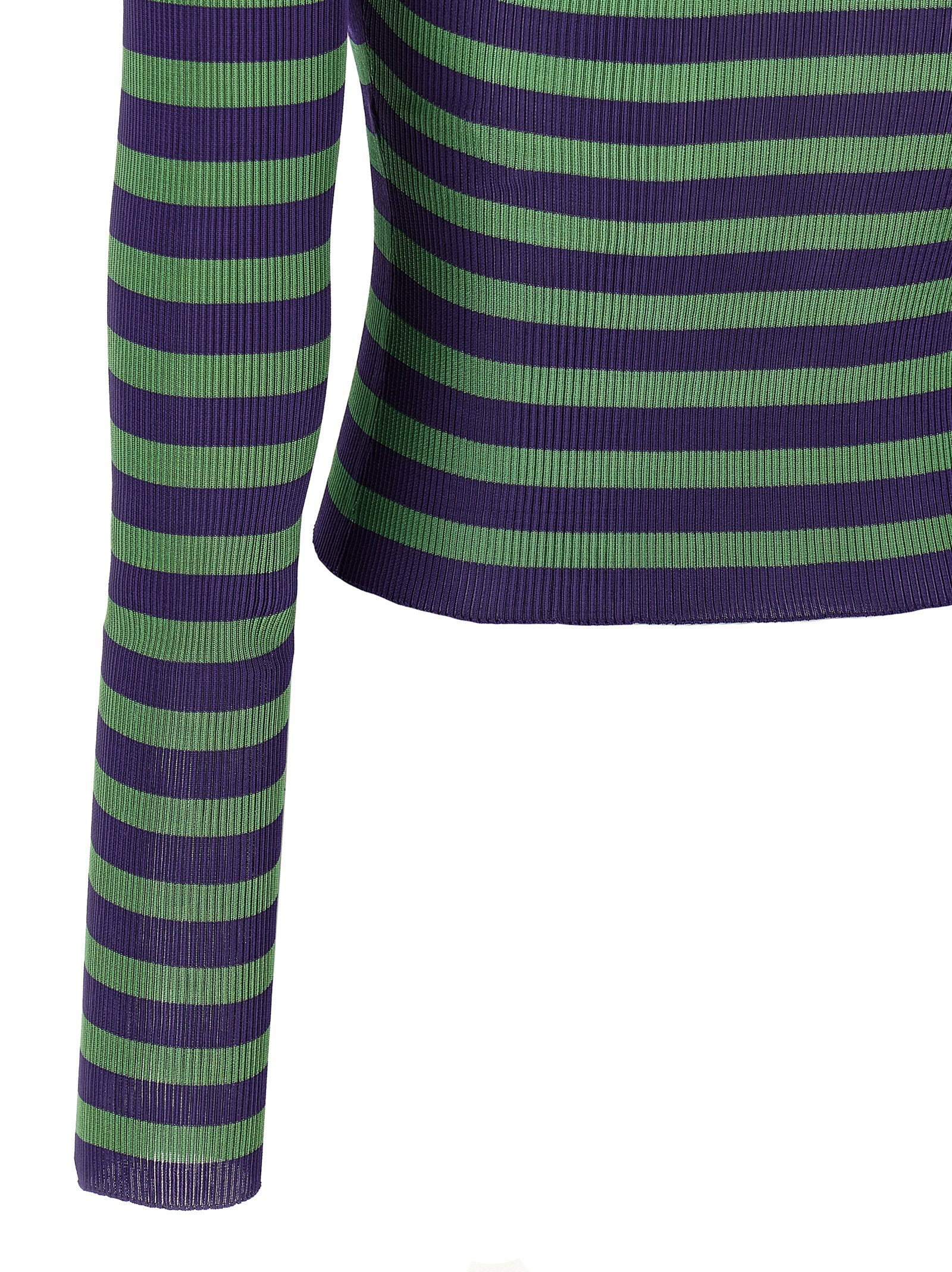 Dolce & Gabbana Striped Viscose Sweater – 100% viscose - view 4