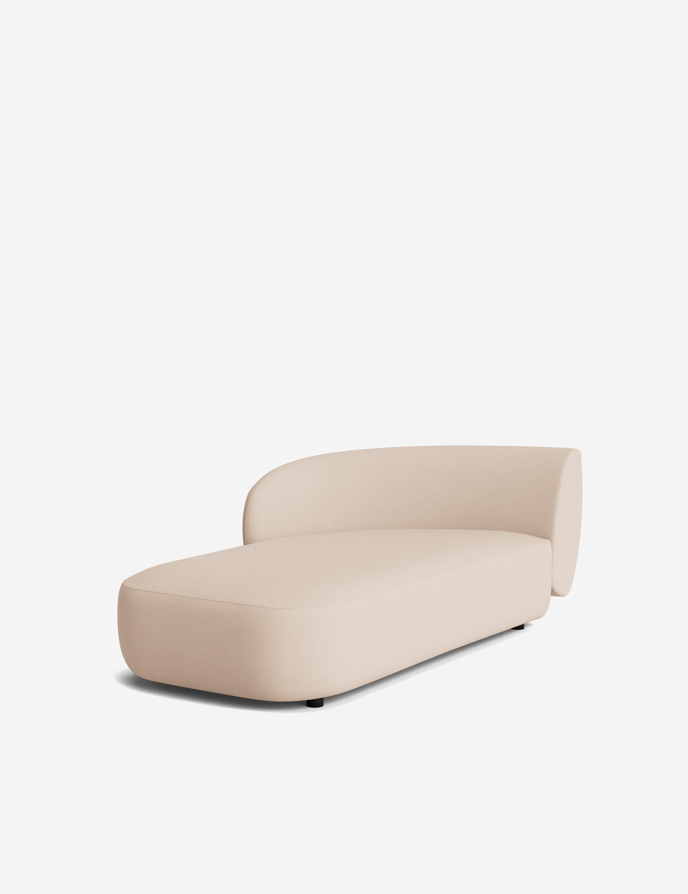 Lulu and Georgia Claret Modular Left Chaise - view 122