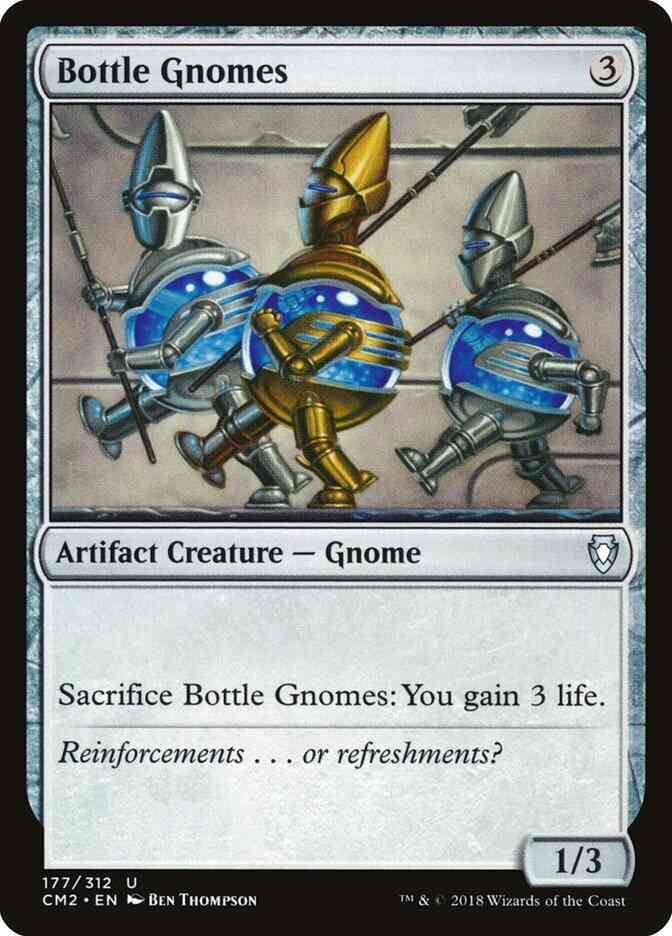 Bottle gnomes 177 – Magic Bottle Gnomes [177] [Commander Anthology Volume II] [Non-Foil]