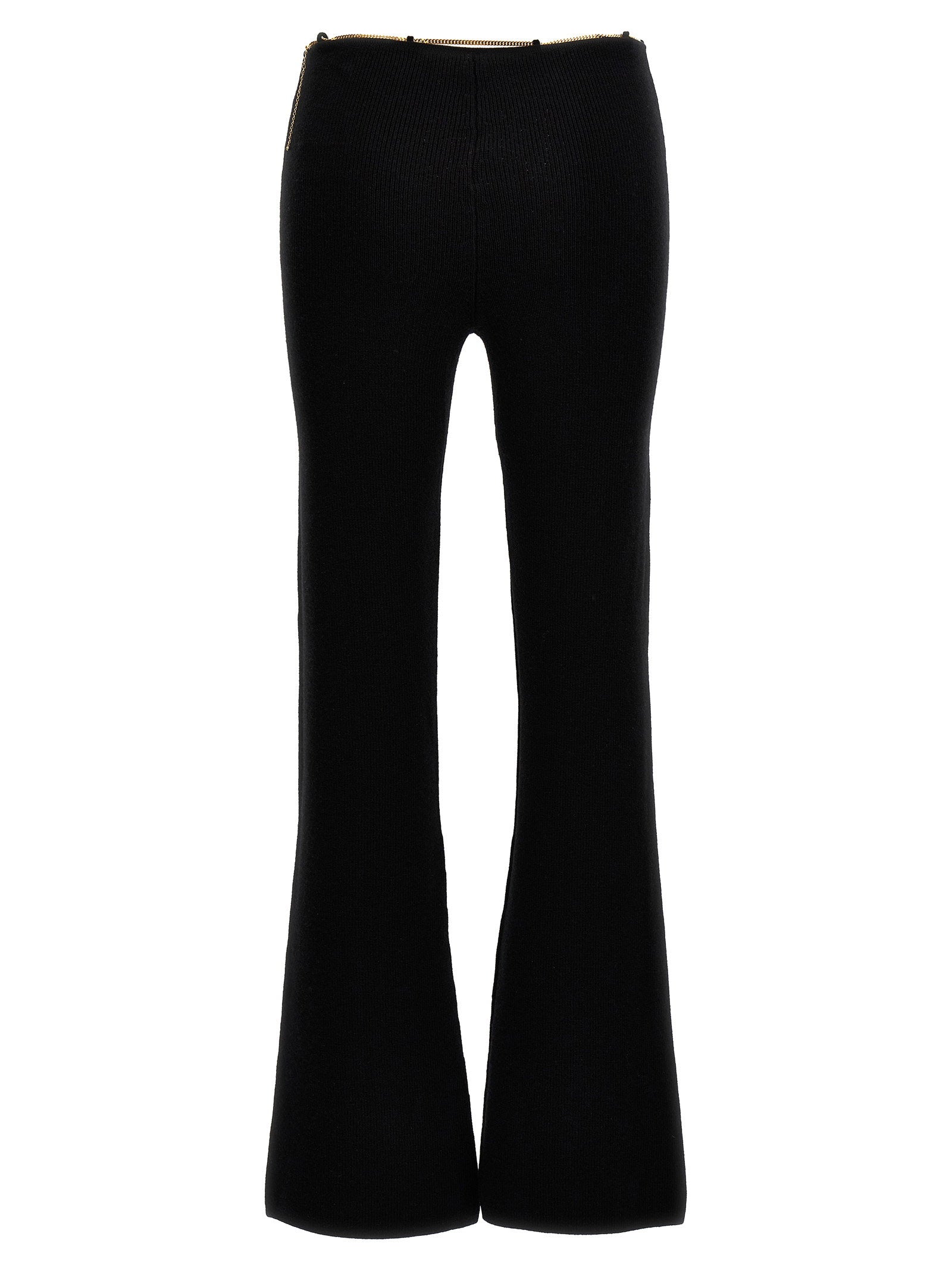 Alexander Wang Gold Nameplate Chain Pants - view 2