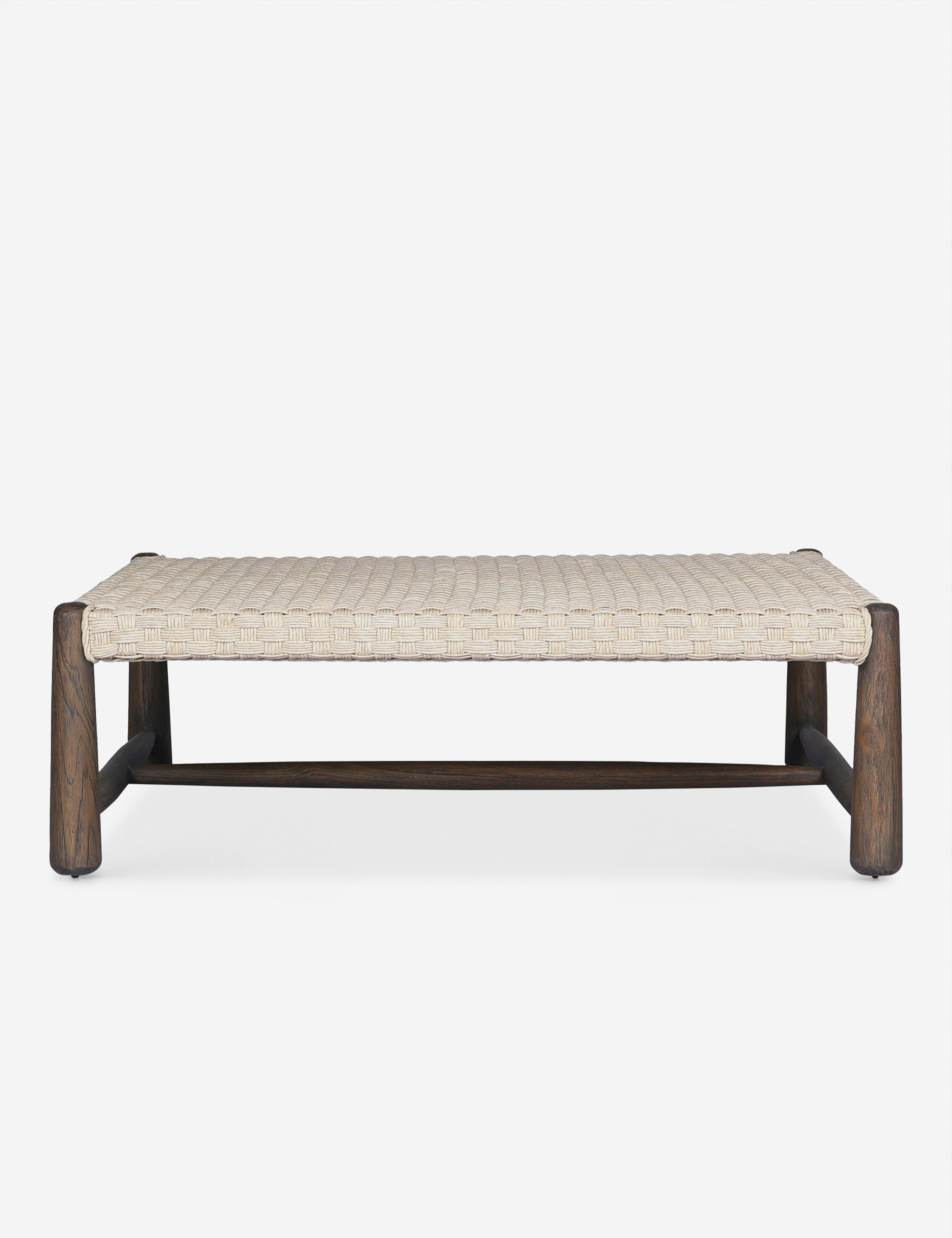 Lulu and Georgia Savio Indoor / Outdoor Square Coffee Table by Amber Lewis x Four Hands - view 2
