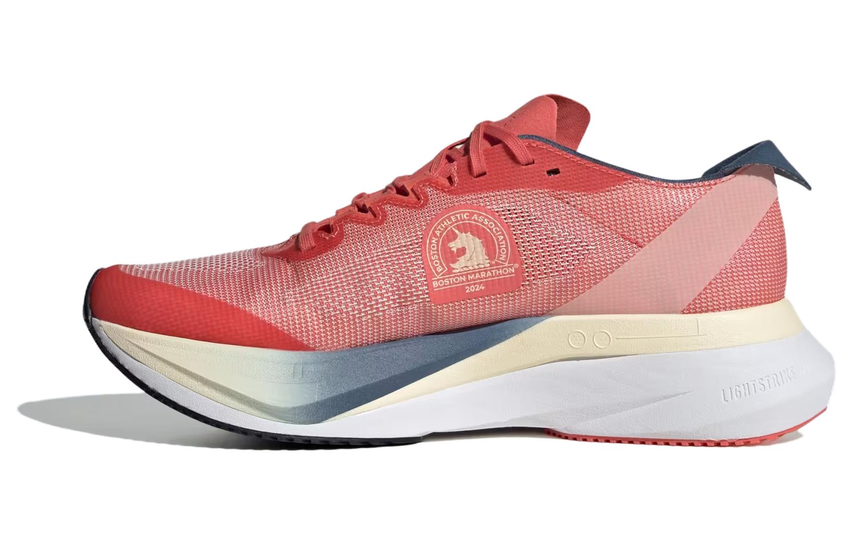Adidas Adizero Boston 12 Boston Marathon Preloved Scarlet Wonder White Preloved Ink (Women'S) - view 2