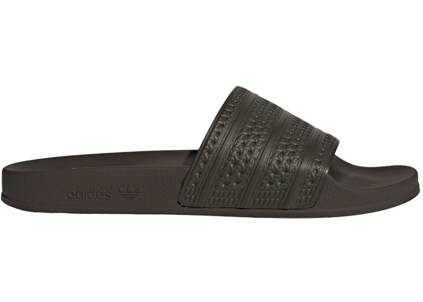 adidas Adilette Slides Shadow Olive Impact Yellow