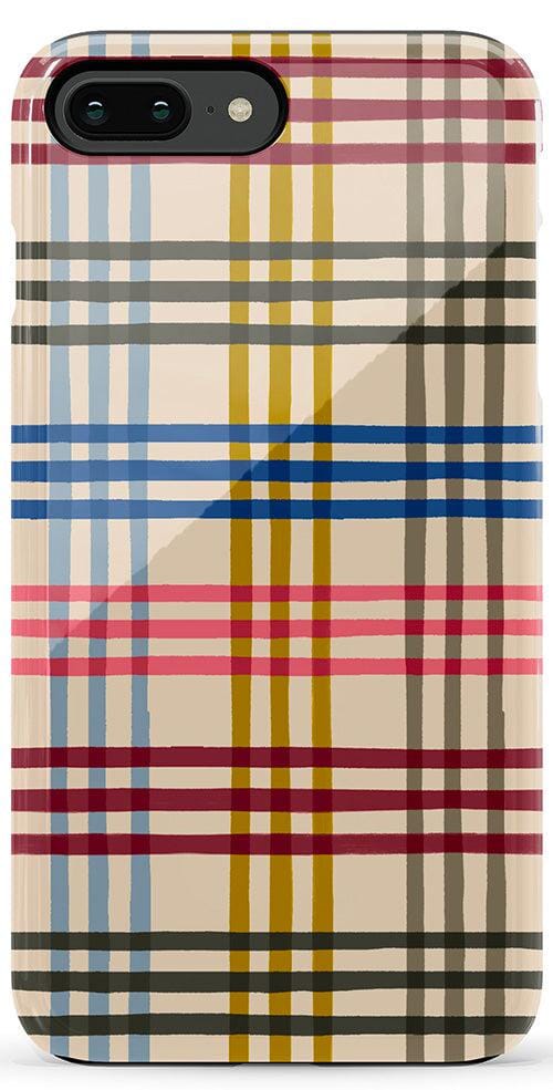 Casetry Colorful Plaid | Kitty and Vibe Holiday Case - view 24