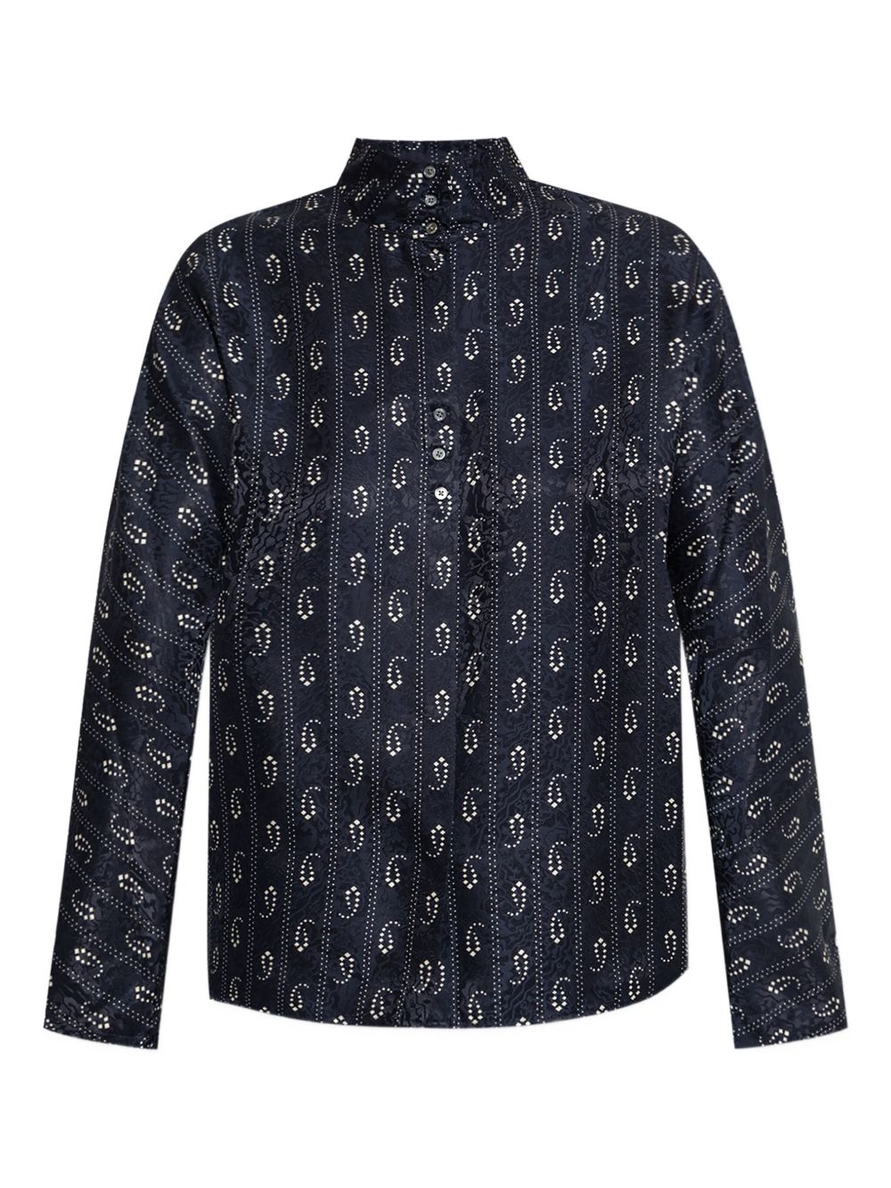 Tory Burch Jacquard silk shirt – Viscose 100%