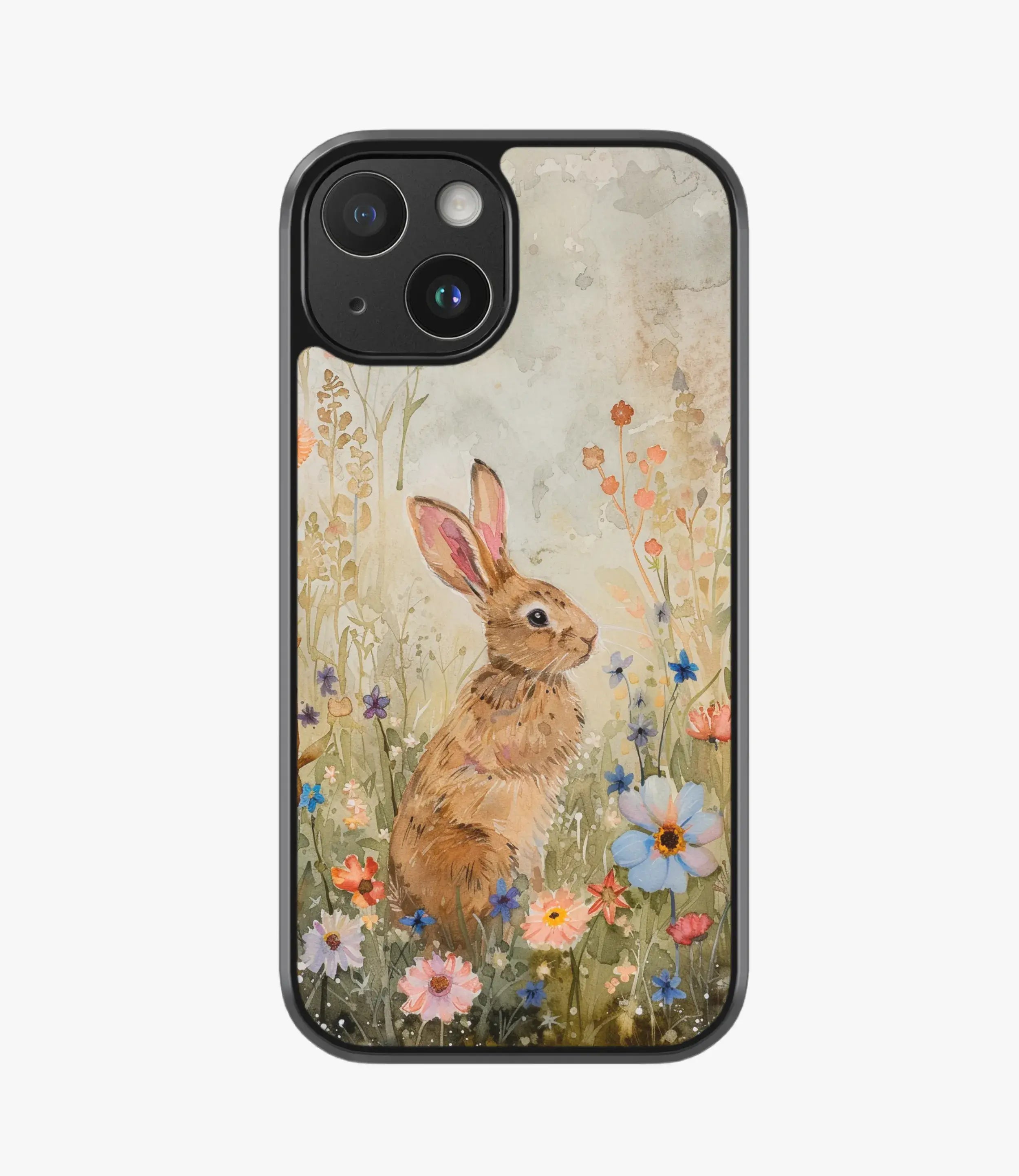 The Case Company Springtime Bunny Haven Hybrid Matte Case