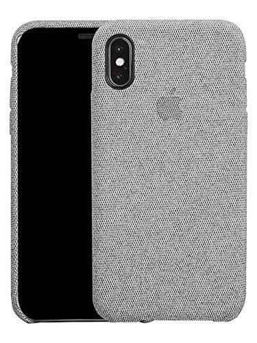KShop Light Grey Fabric Case - iPhone XS MAX