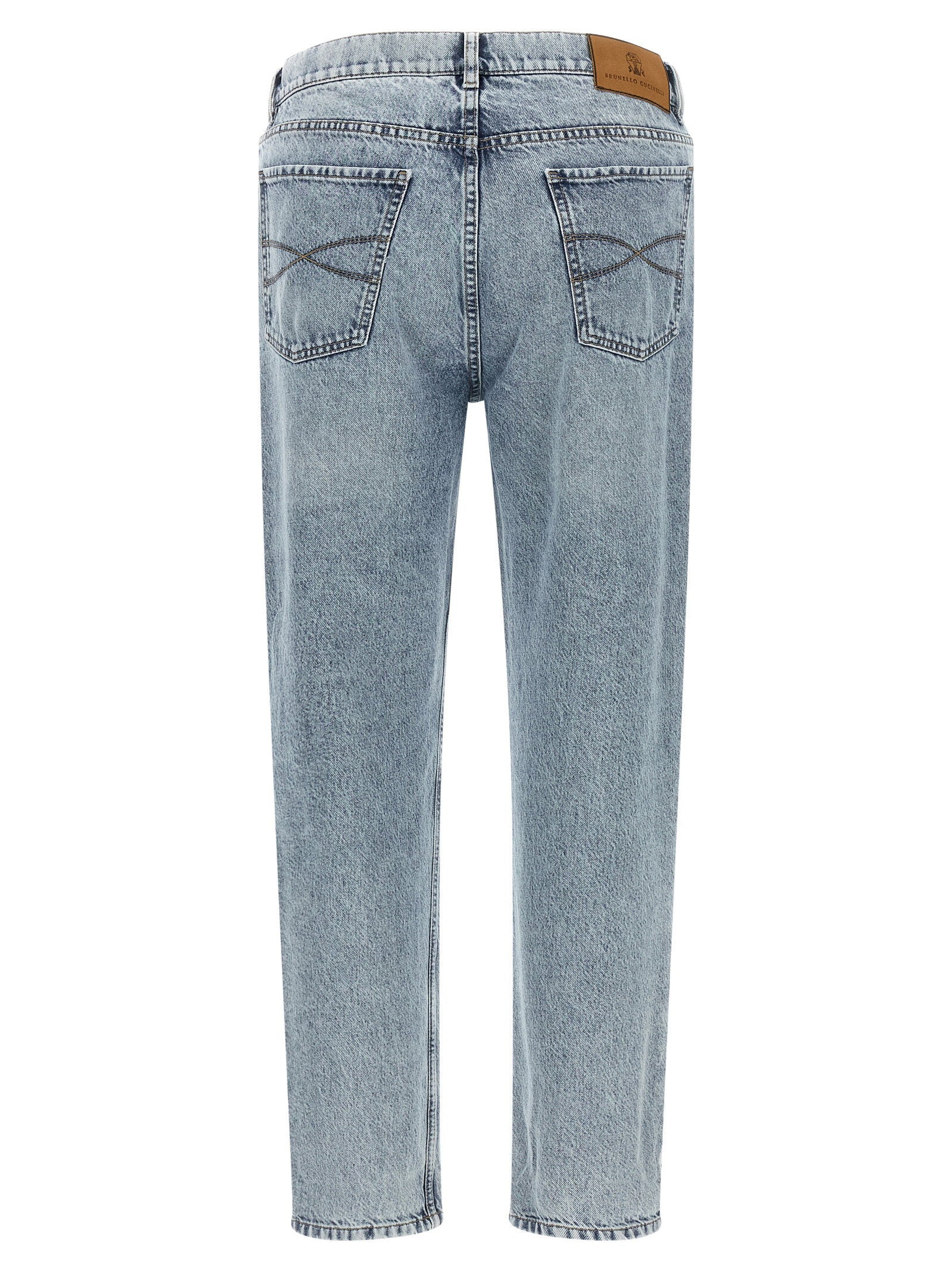 Brunello Cucinelli Five-pocket Jeans – 100% cotton - view 2
