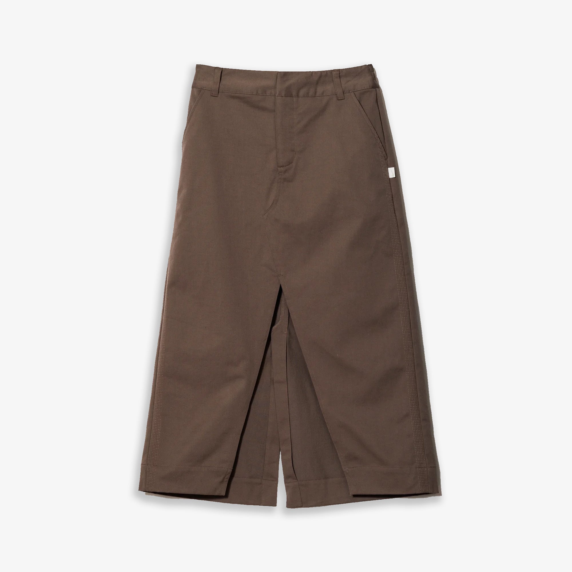 Jordan | TWILL SKIRT { MINK BROWN/MINK BROWN