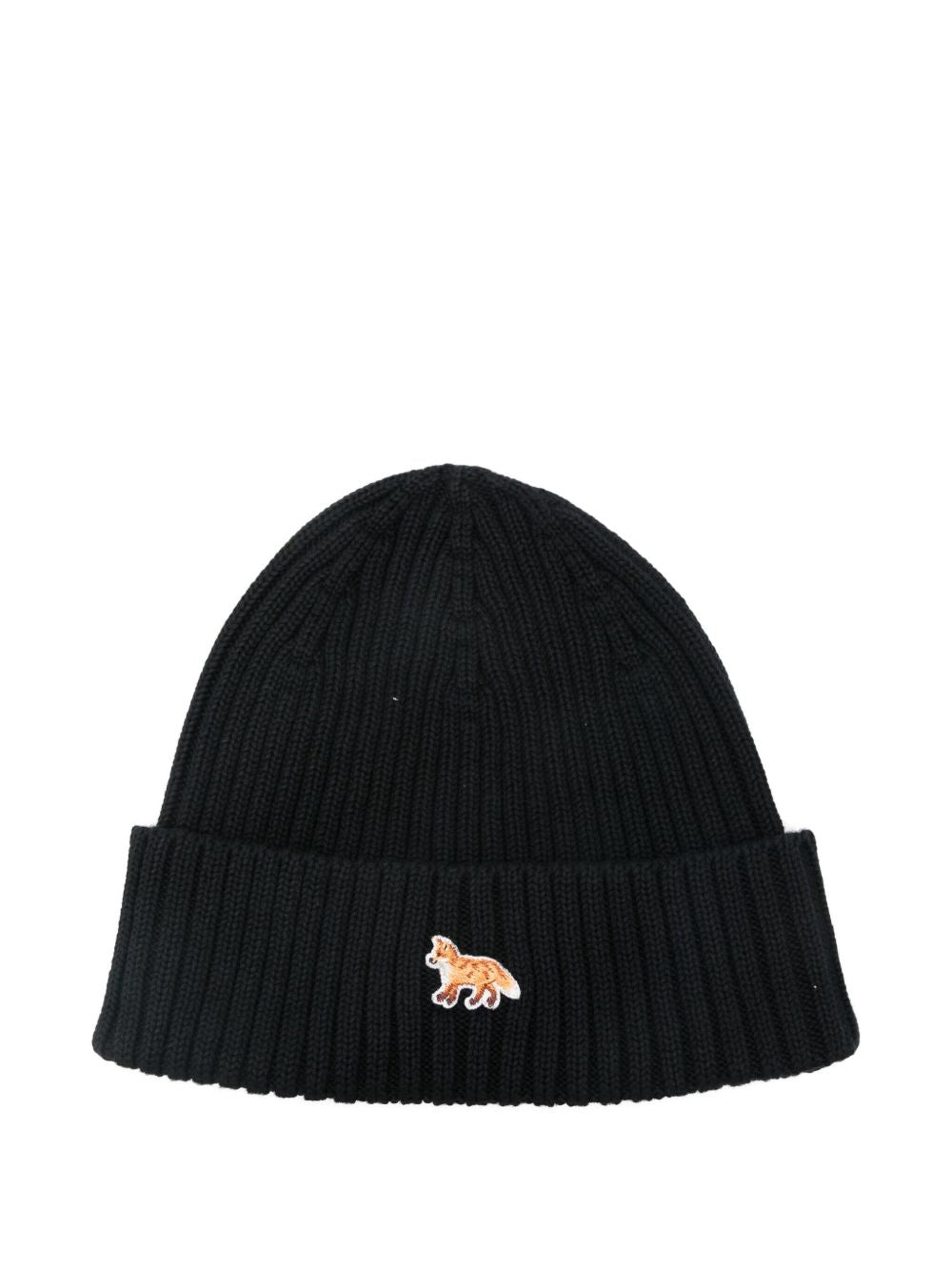 Maison Kitsuné MAISON KITSUNE' Hats BLACK – WOOL  100%
