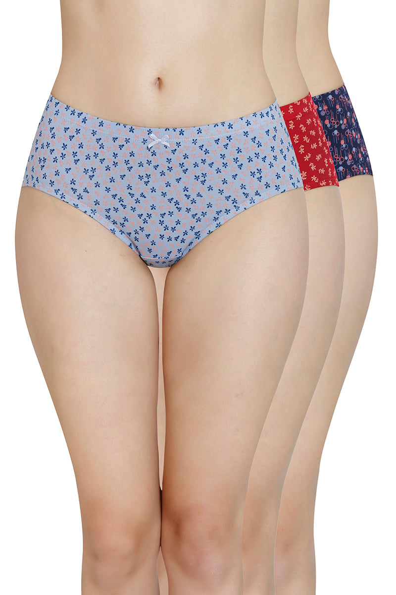 Amante Inner Elastic Waistband Hipster Panty (Pack of 3)