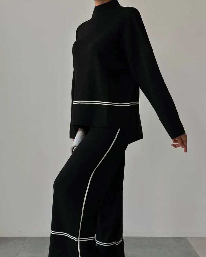 Alamode By Akanksha Sumaya Luxe Winter Coord Set - Tracksuit - view 5