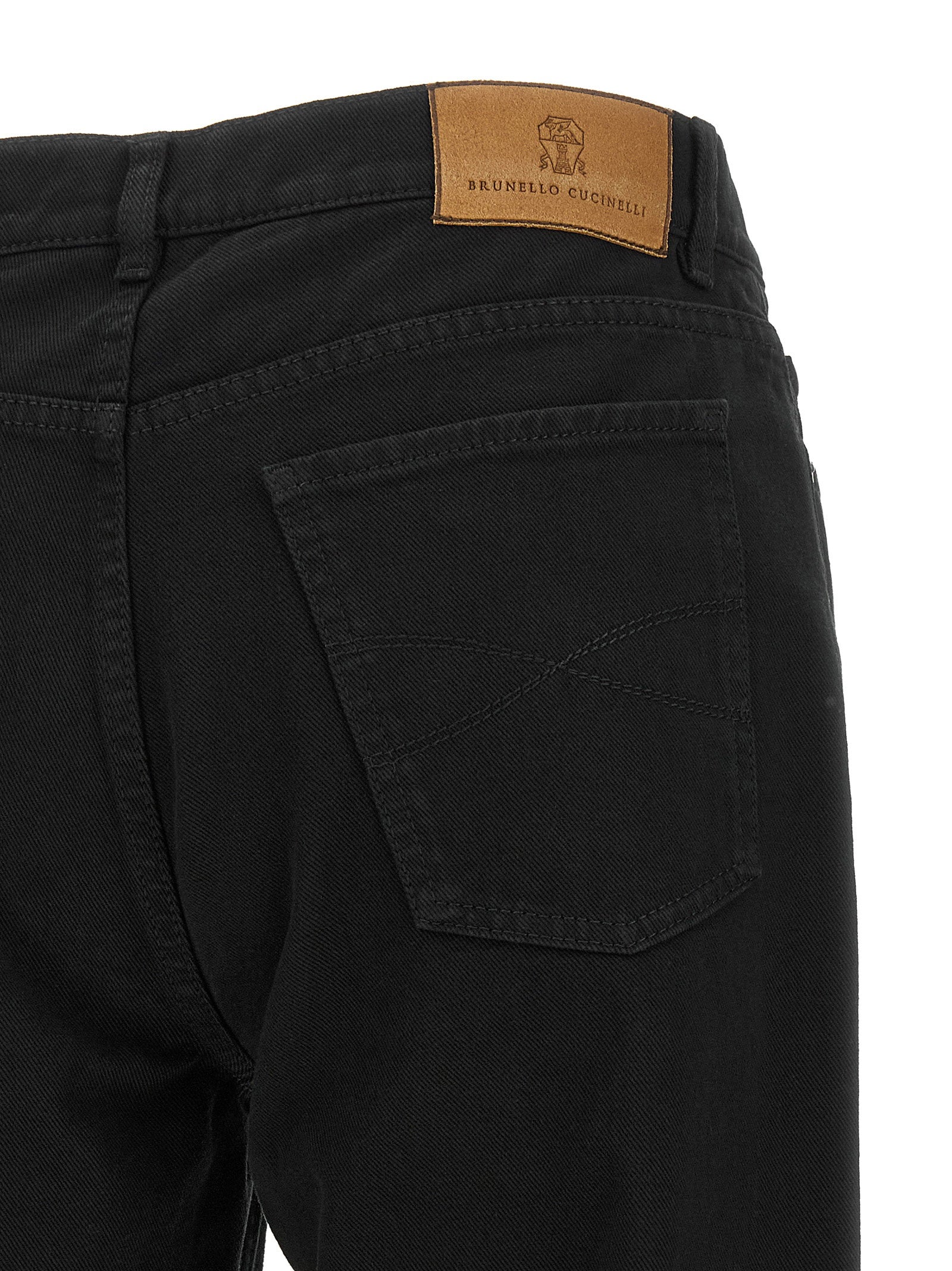 Brunello Cucinelli Straight Leg Jeans – 100% cotton - view 4