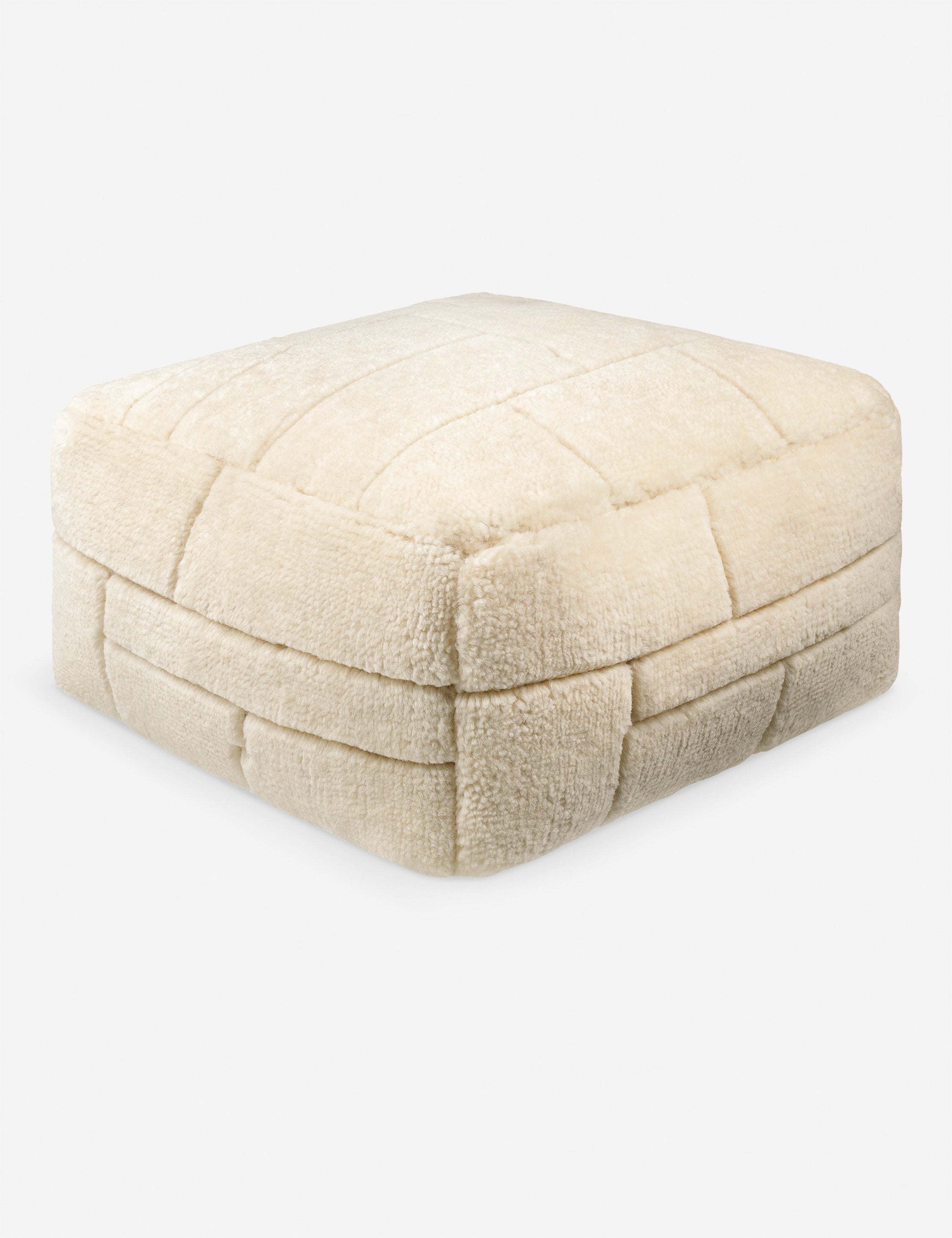 Lulu and Georgia Harstad Square Pouf - view 2