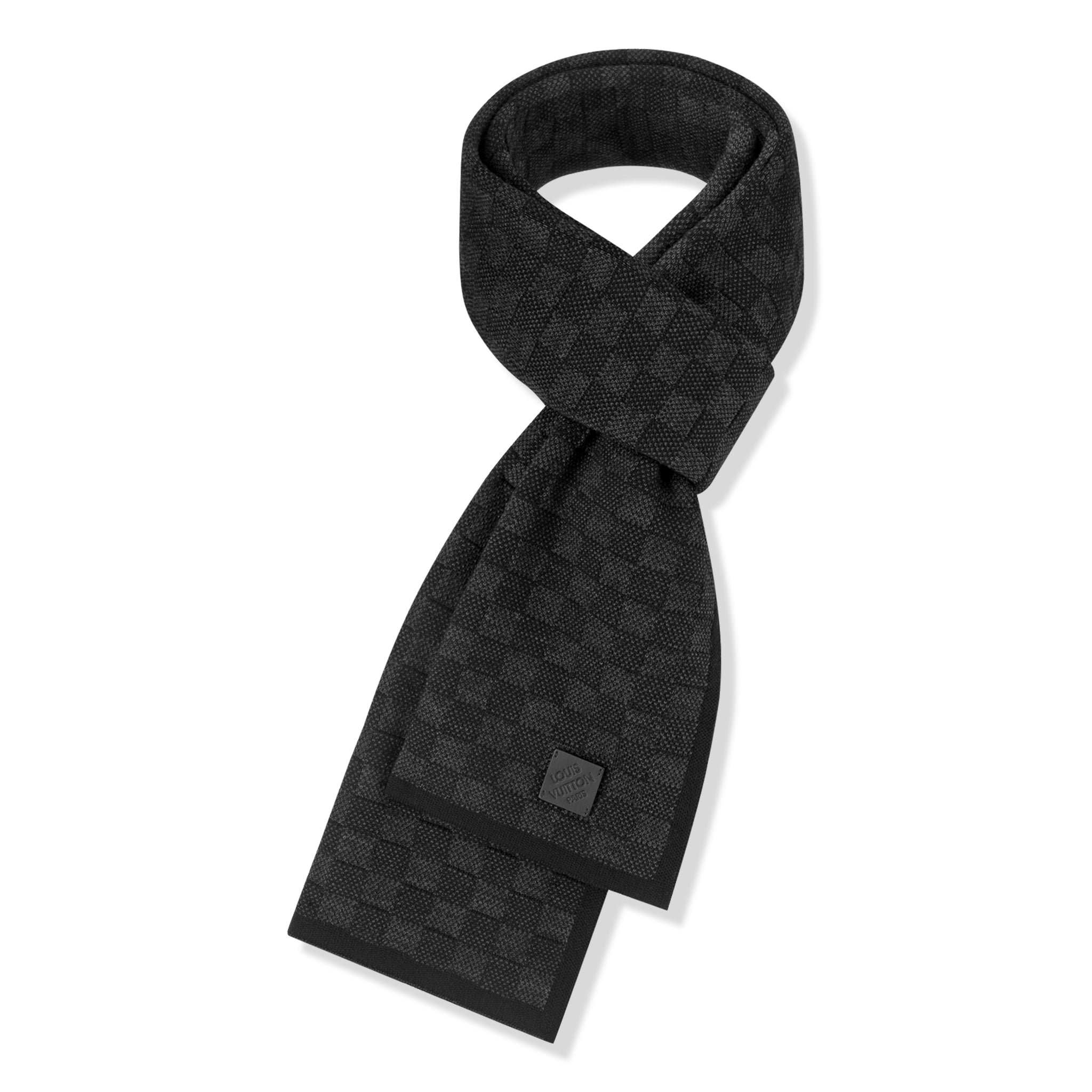 Louis Vuitton Néo Petit Damier Anthracite Beanie & Scarf - view 7