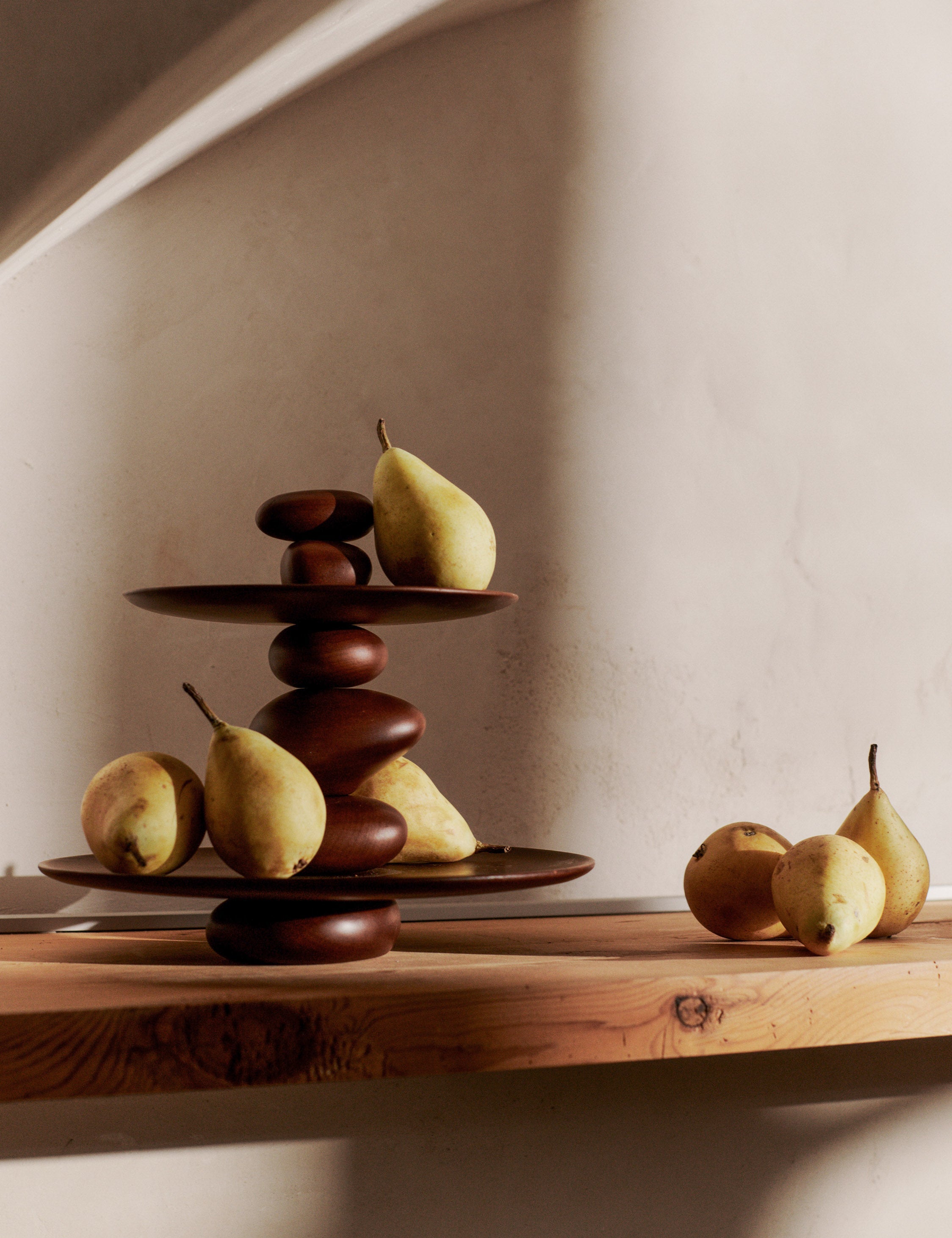 Lulu and Georgia Pebble Dessert Stand by Ferm Living - view 2