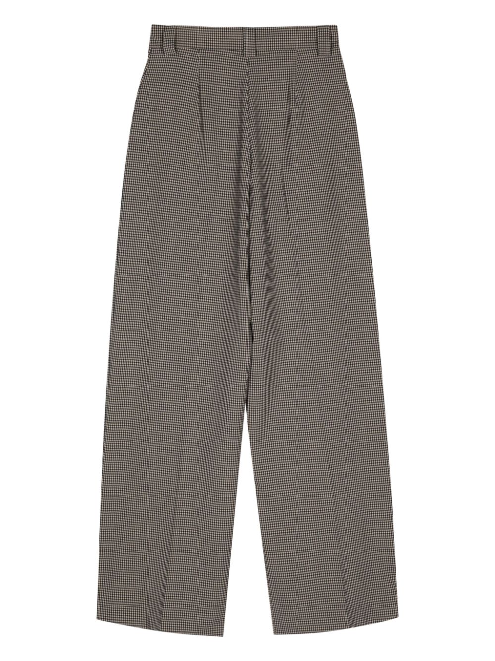 Alysi Wool blend wide-leg trousers - view 2