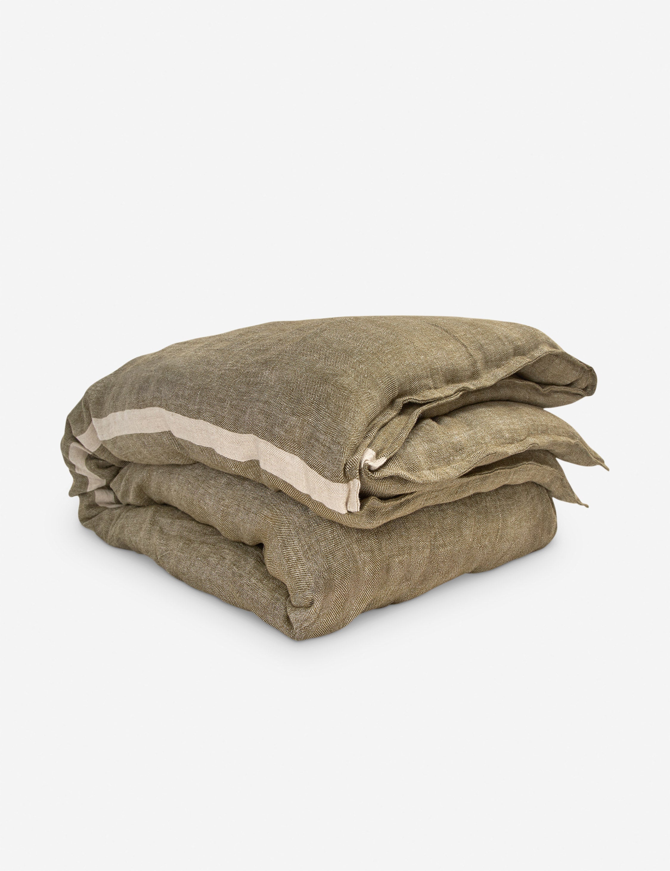 Lulu and Georgia Rory Linen Duvet Cover by Pom Pom at Home - view 2