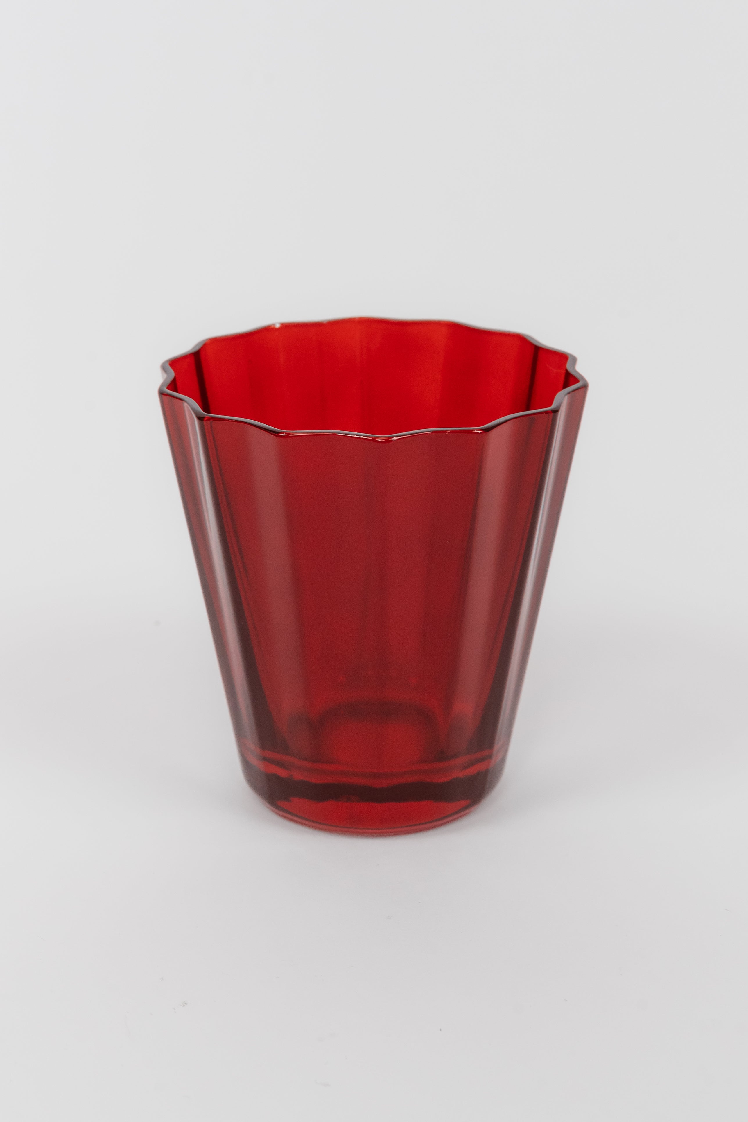 Estelle Colored Glass Estelle Colored Sunday Low Balls - Set of 6 {Red} - view 4