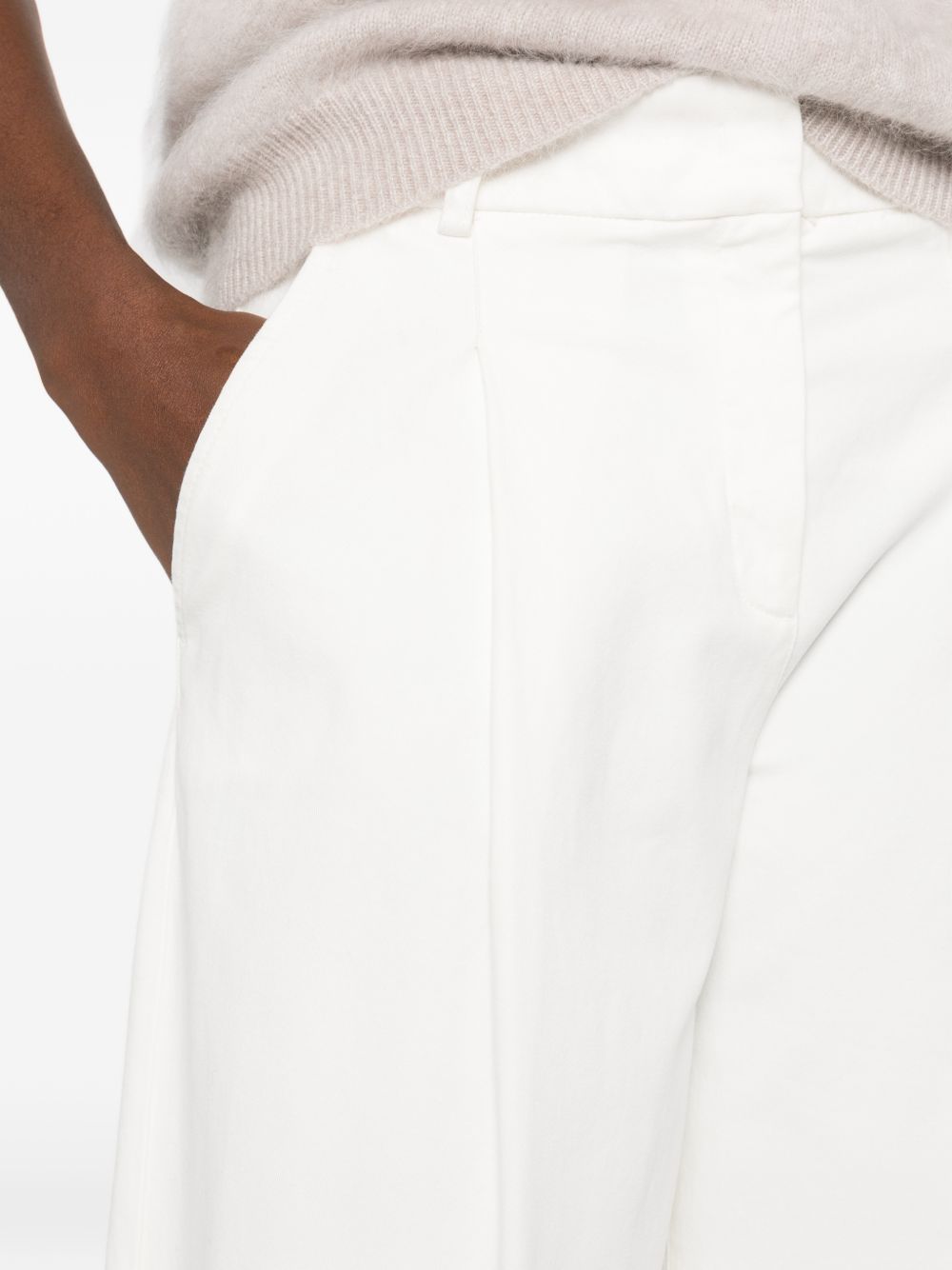 VIA MASINI 80 Trousers WHITE - view 4