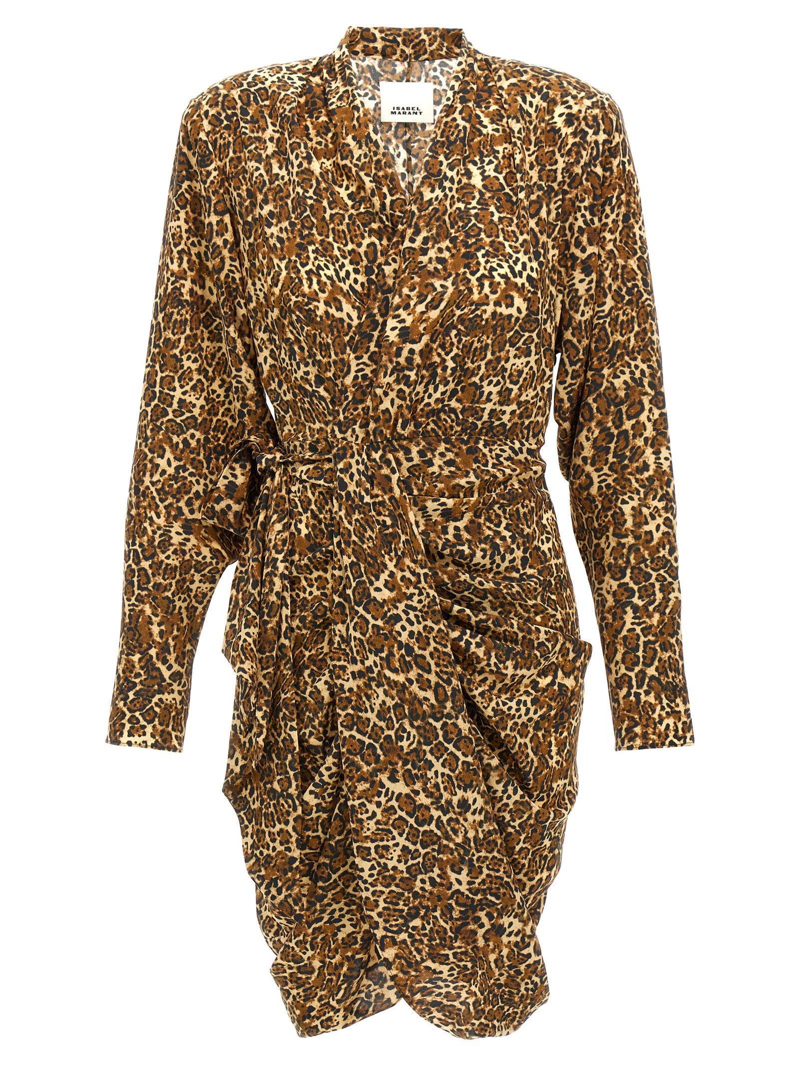 Isabel Marant Cleora Dress – 91% silk, 9% elastane