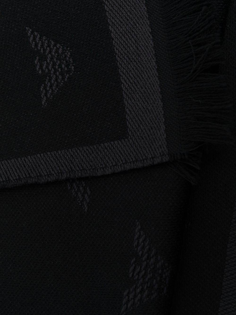 Emporio Armani Scarfs DARK – 100% Wool - view 2