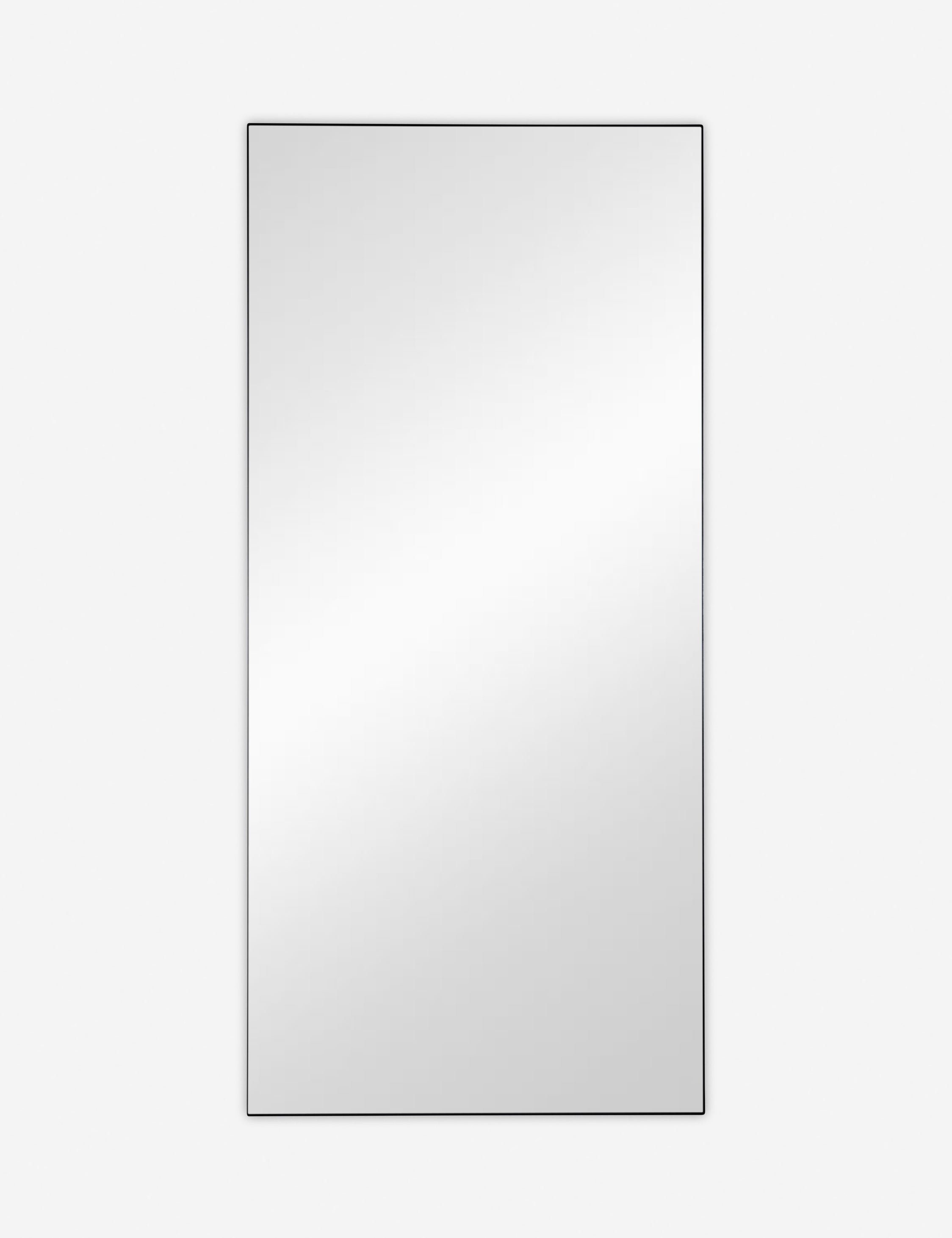 Lulu and Georgia Open Box: Enda Full Length Mirror, Black,
