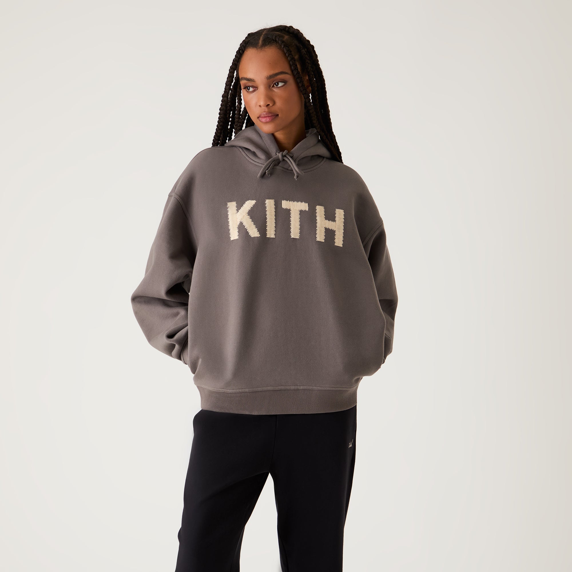 Kith Women Maverick Magnified Kith Hoodie - Galaxy - view 2